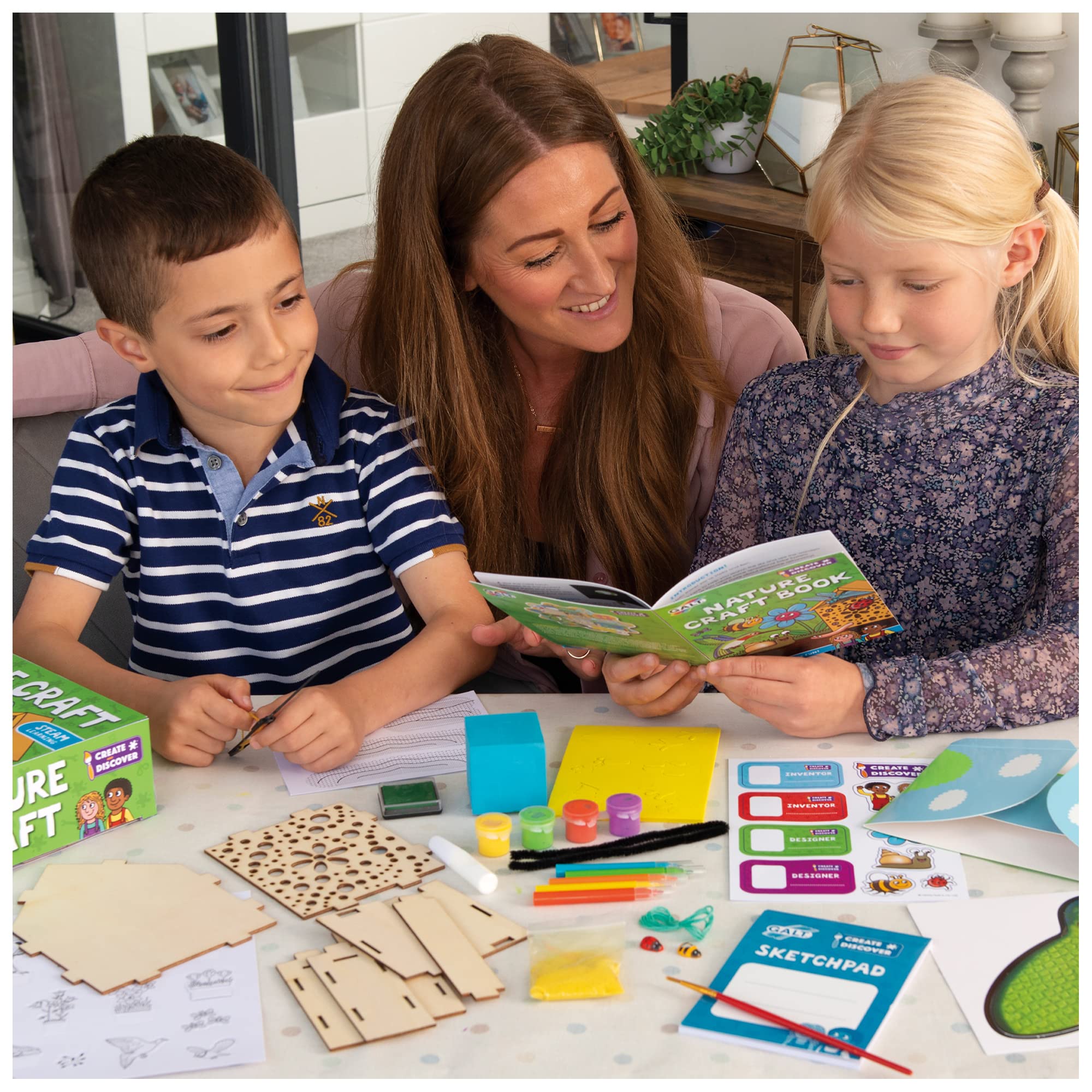 Galt Nature Craft Kit - 6 Nature Activities for Kids, Ages 5+ 2