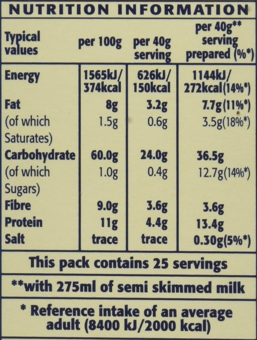 Scott's Porage Original Porridge Oats, 1 kg