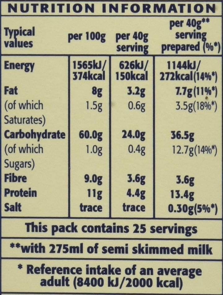 Scott's Porage Original Porridge Oats, 1 kg