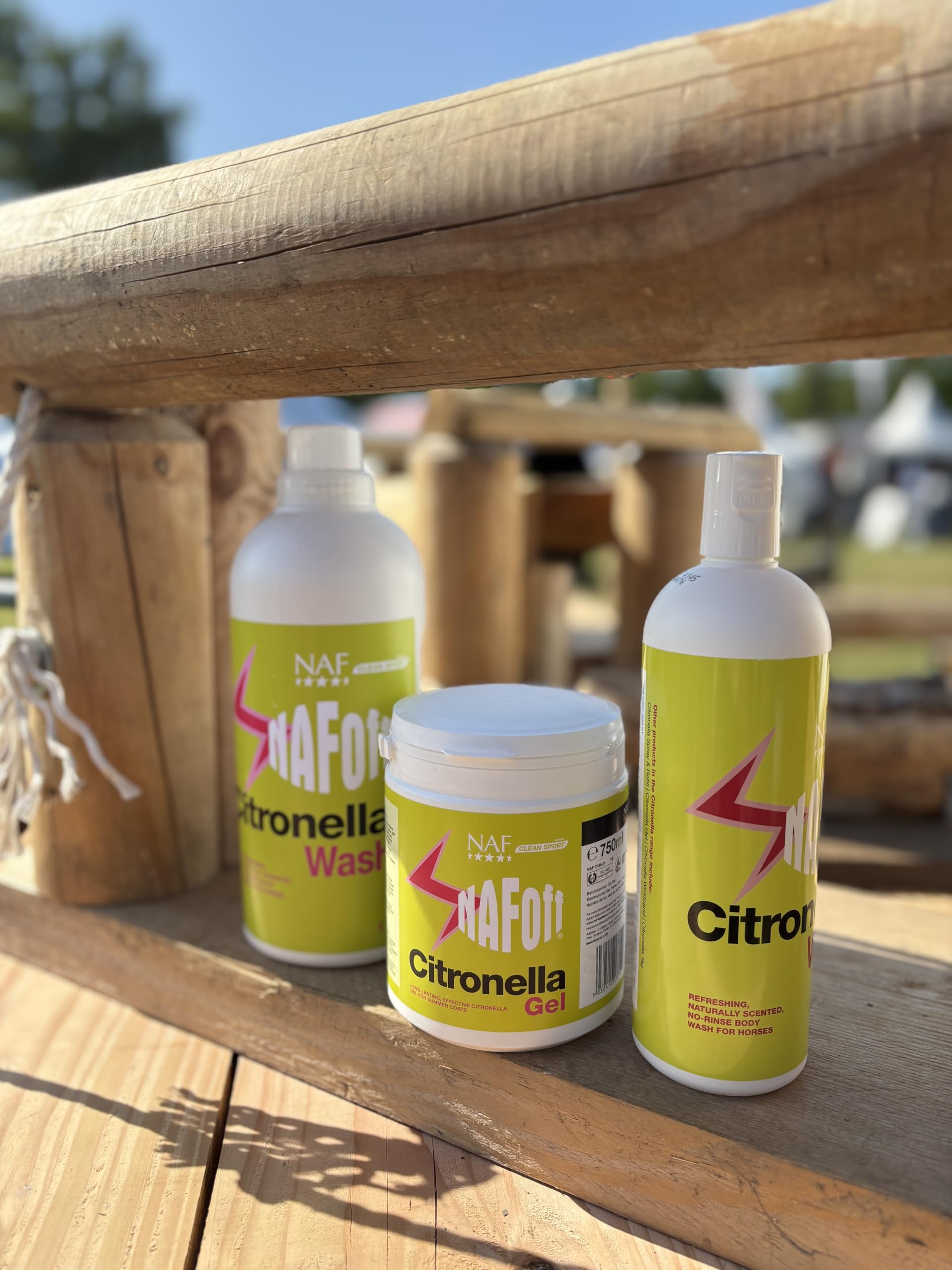 NAF Off Citronella Gel - Natural Fly & Mosquito Repellent for Horses | 750g Gel 4