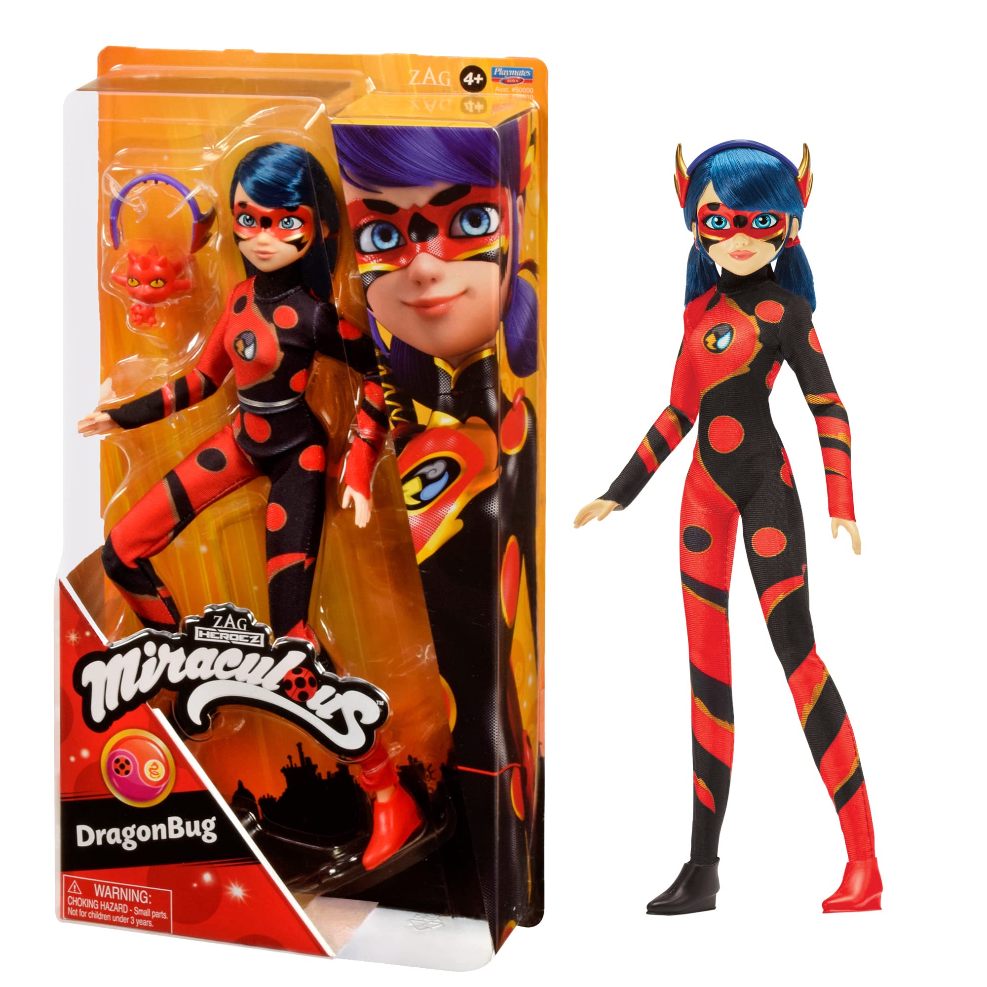Miraculous Dragon Bug Fashion Doll - 26cm Posable Figure with Accessories 1