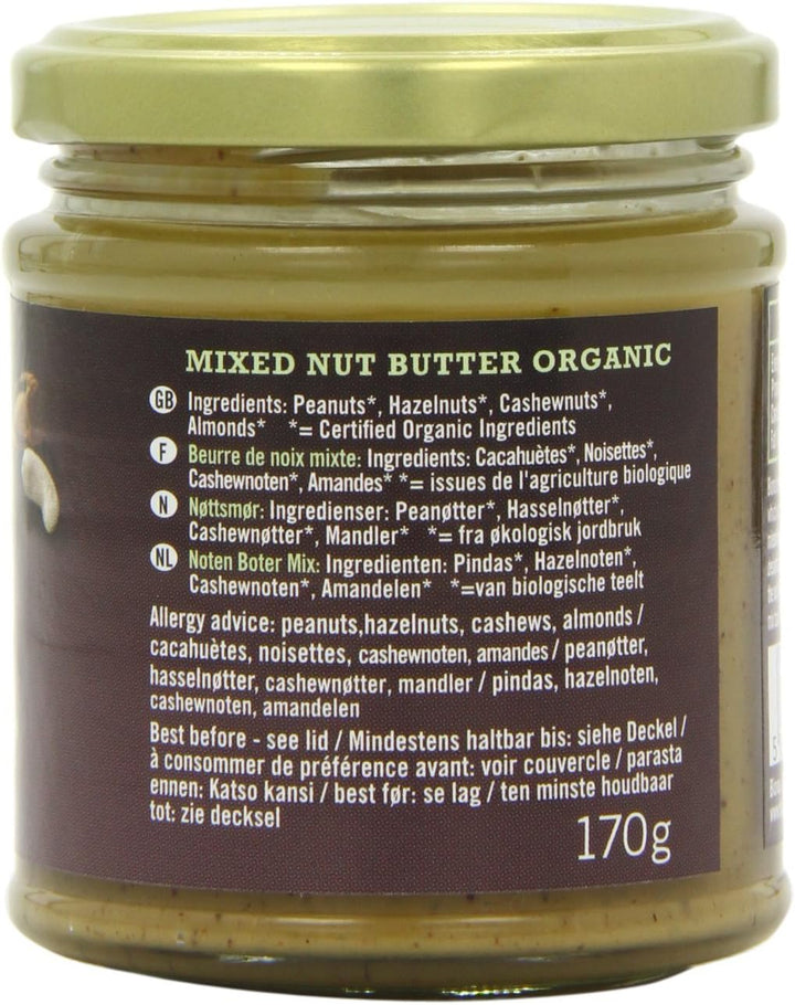 Biona Organic Mixed Nut Butter 170g