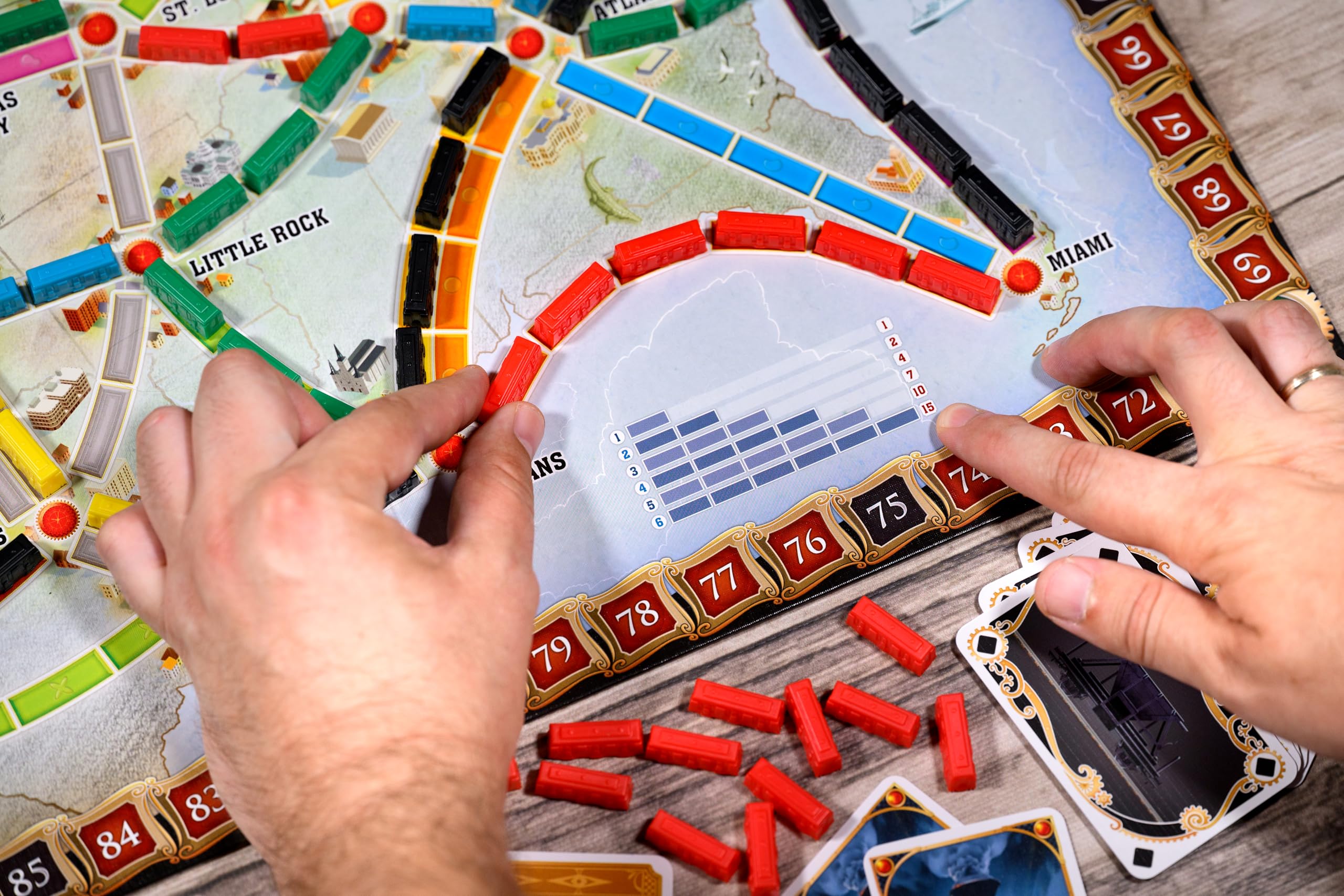 Days of Wonder Ticket to Ride Refresh Edition Board Game | Ages 8+ | 2-5 Players | 30-60 Min Playtime 5