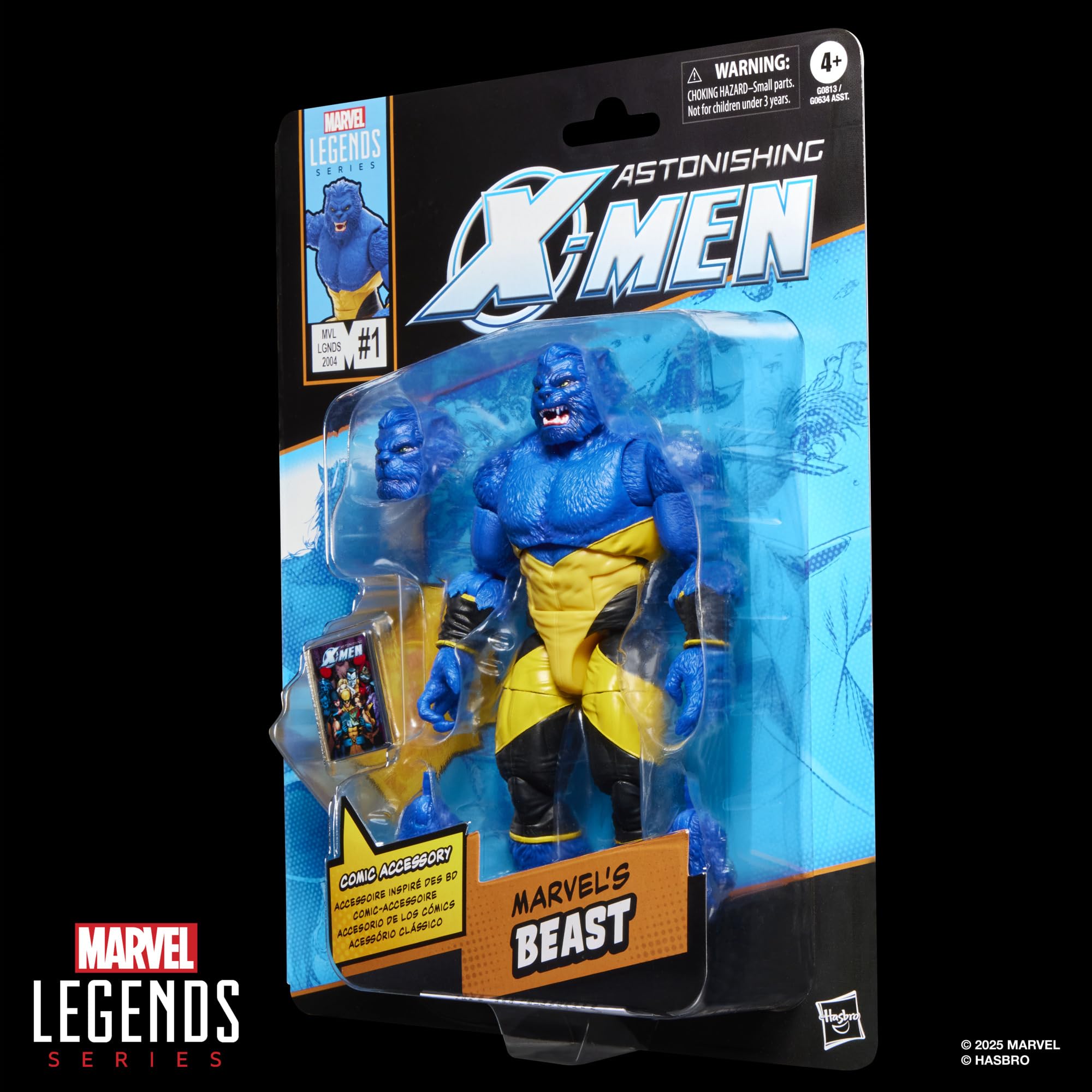 Marvel Legends Series Marvel's Beast Action Figure - 6-Inch Scale | Limited Edition | Ages 4+ 9