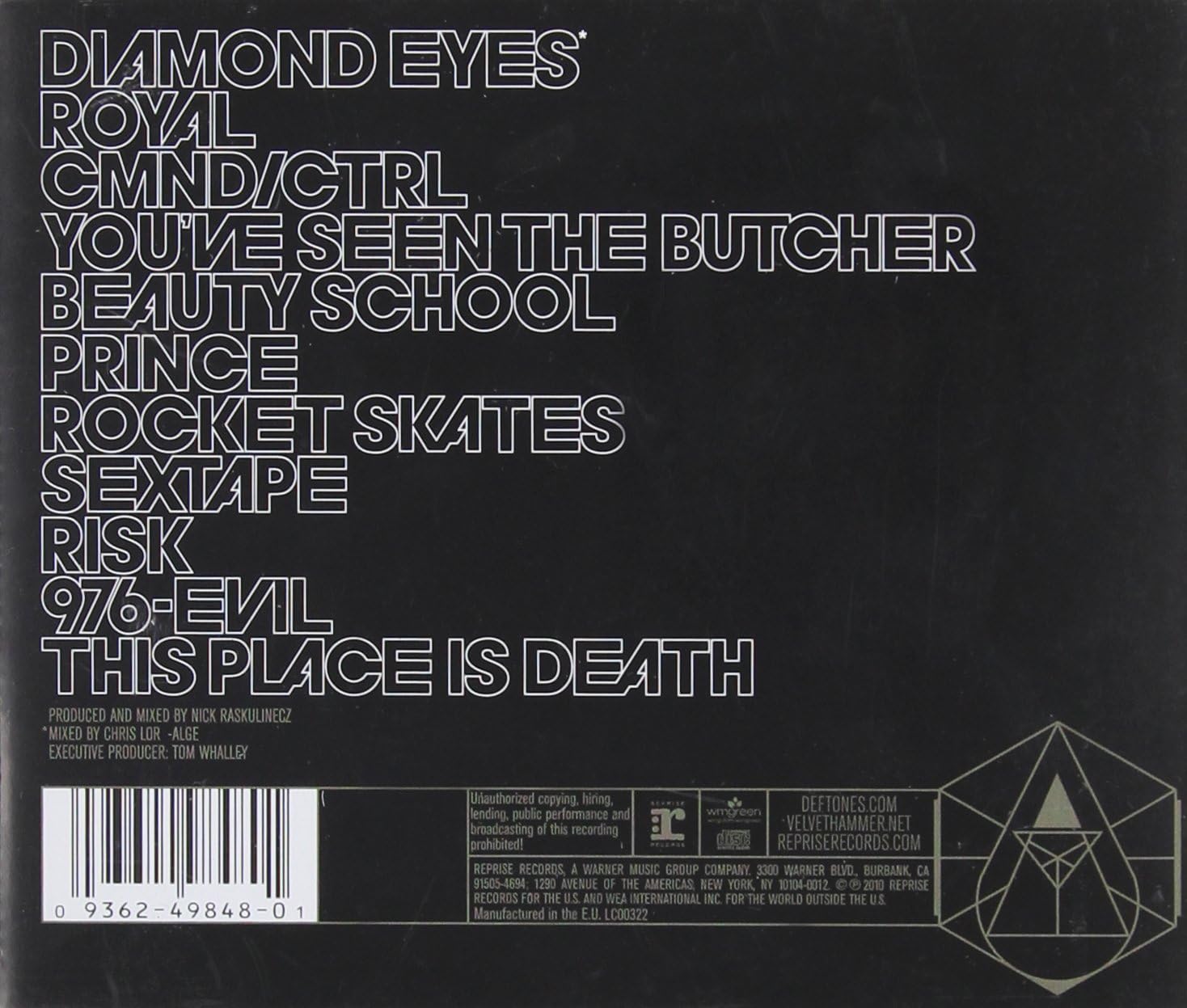 Deftones - Diamond Eyes Audio CD 2