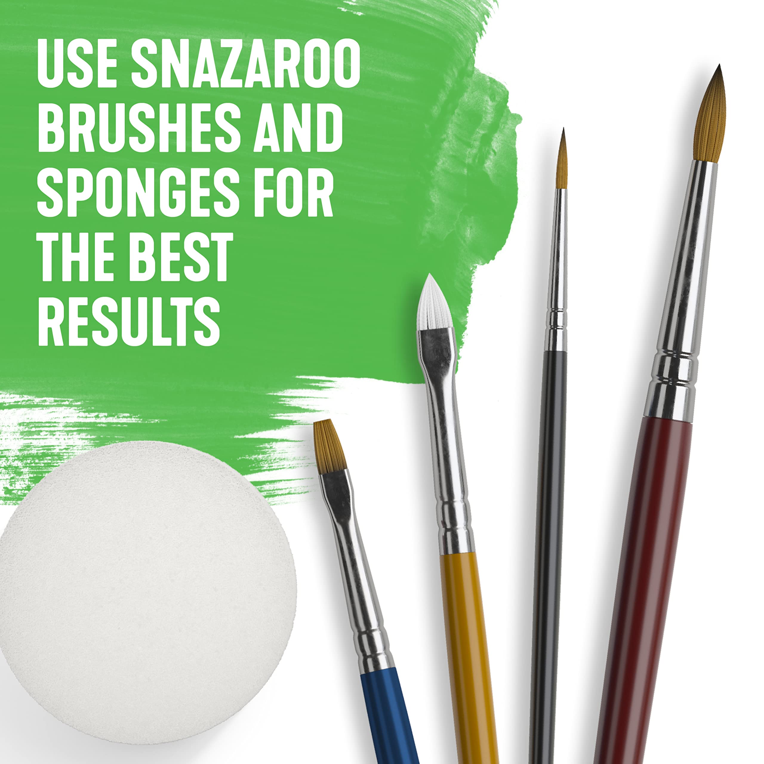 Snazaroo - Grass Green Classic Face Paint (18 ml) Pack of 5 21
