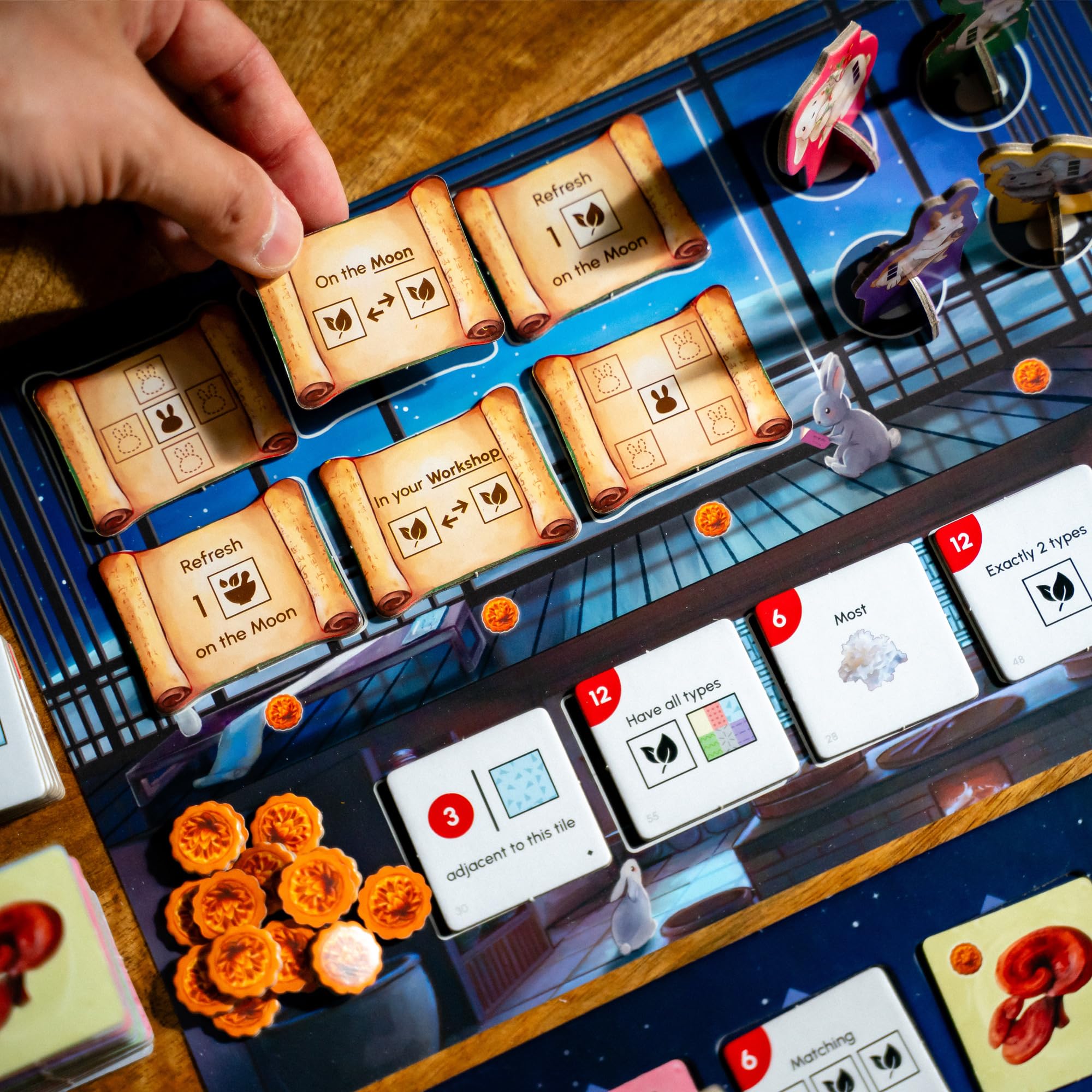 Hot Banana Games Moon Bunny Card Game for 1-4 Players 2