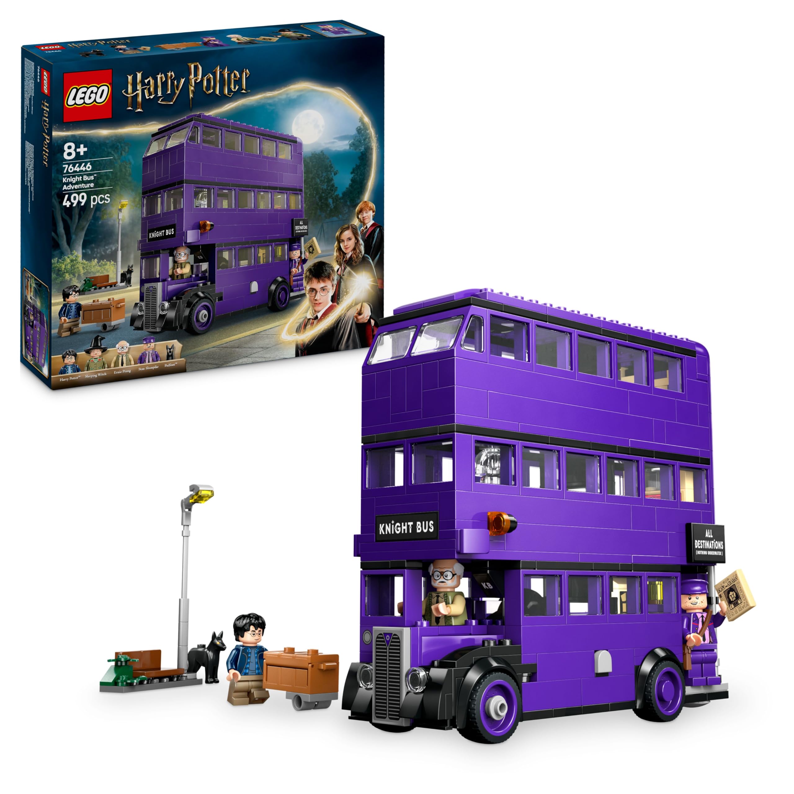 LEGO Harry Potter Knight Bus Adventure 76446 Building Set | Ages 8+ 1