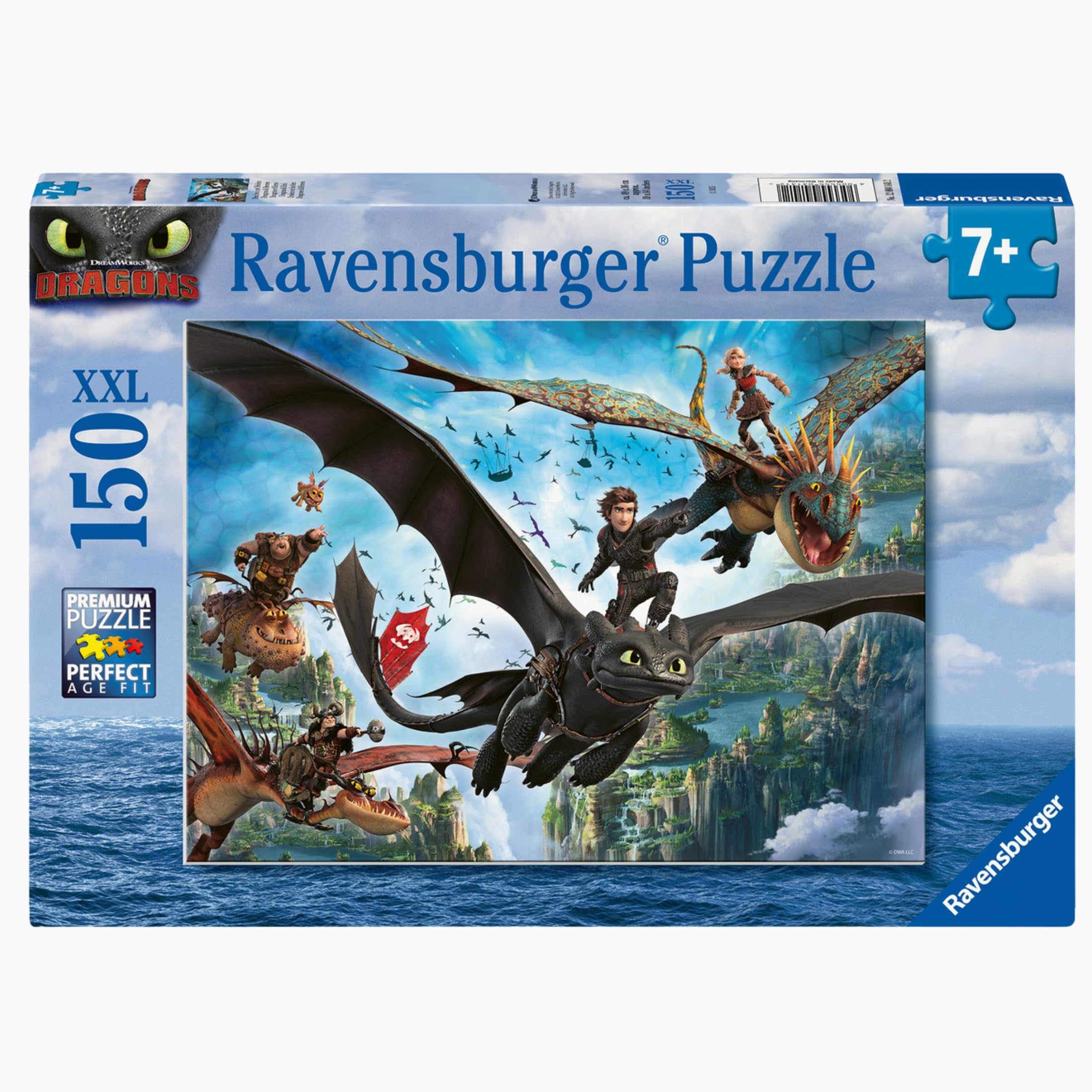 Ravensburger How to Train Your Dragon XXL 150-Piece Jigsaw Puzzle 1