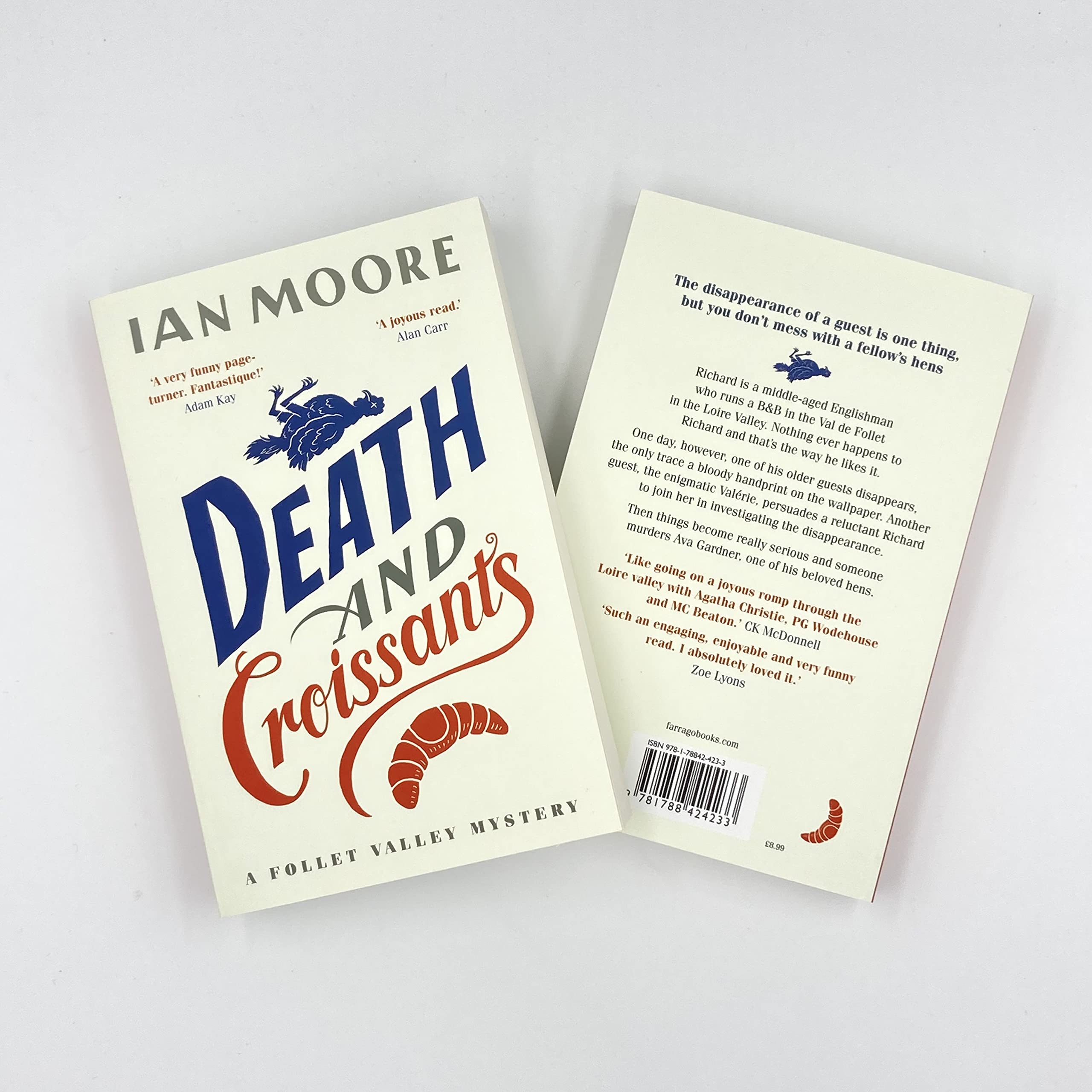 Farrago Death and Croissants - A Hilarious Murder Mystery Novel | Paperback 4