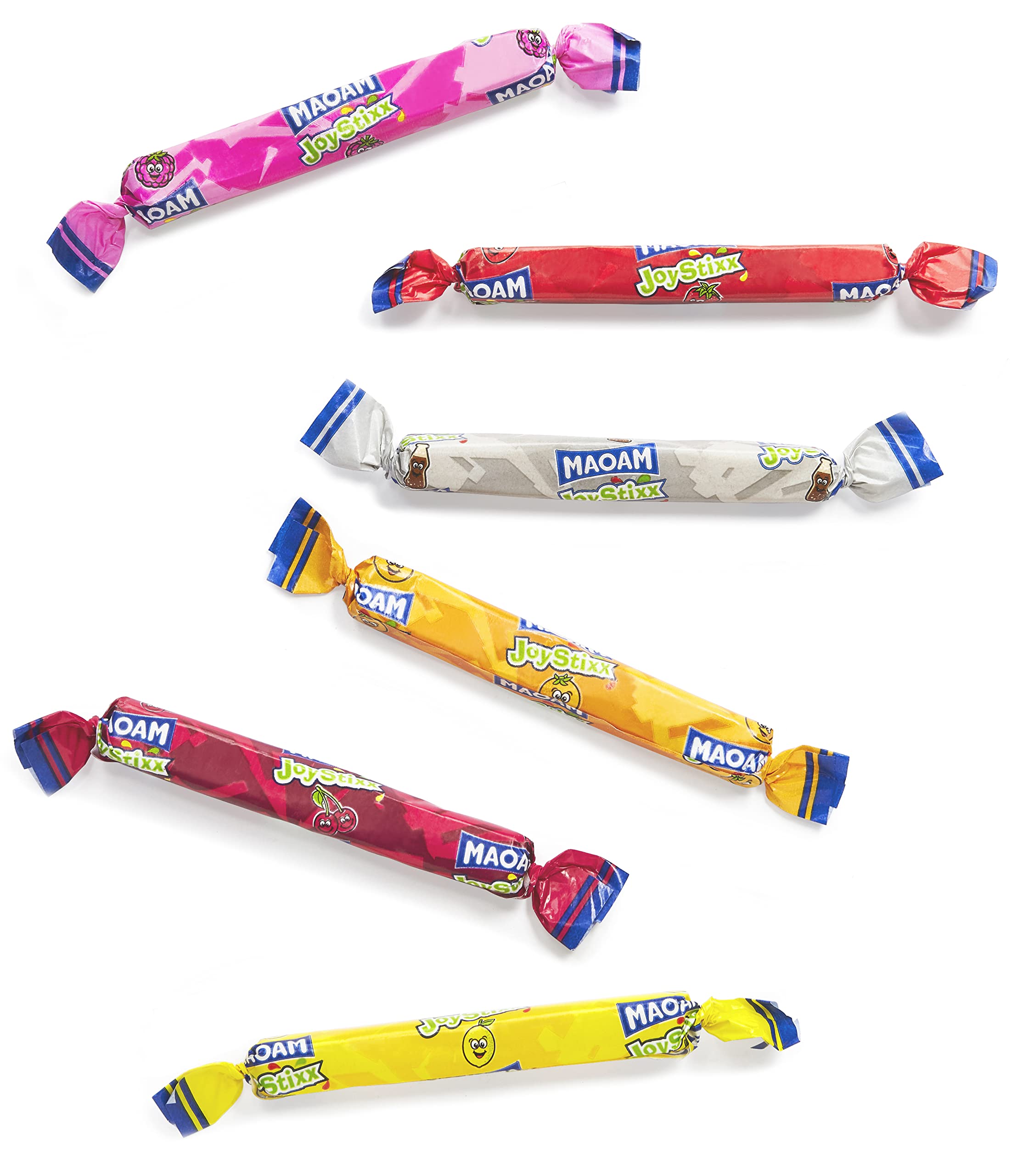 Maoam Joystixx - Chewy Fruit & Cola Flavour Sweets | 140g Share Bag 3