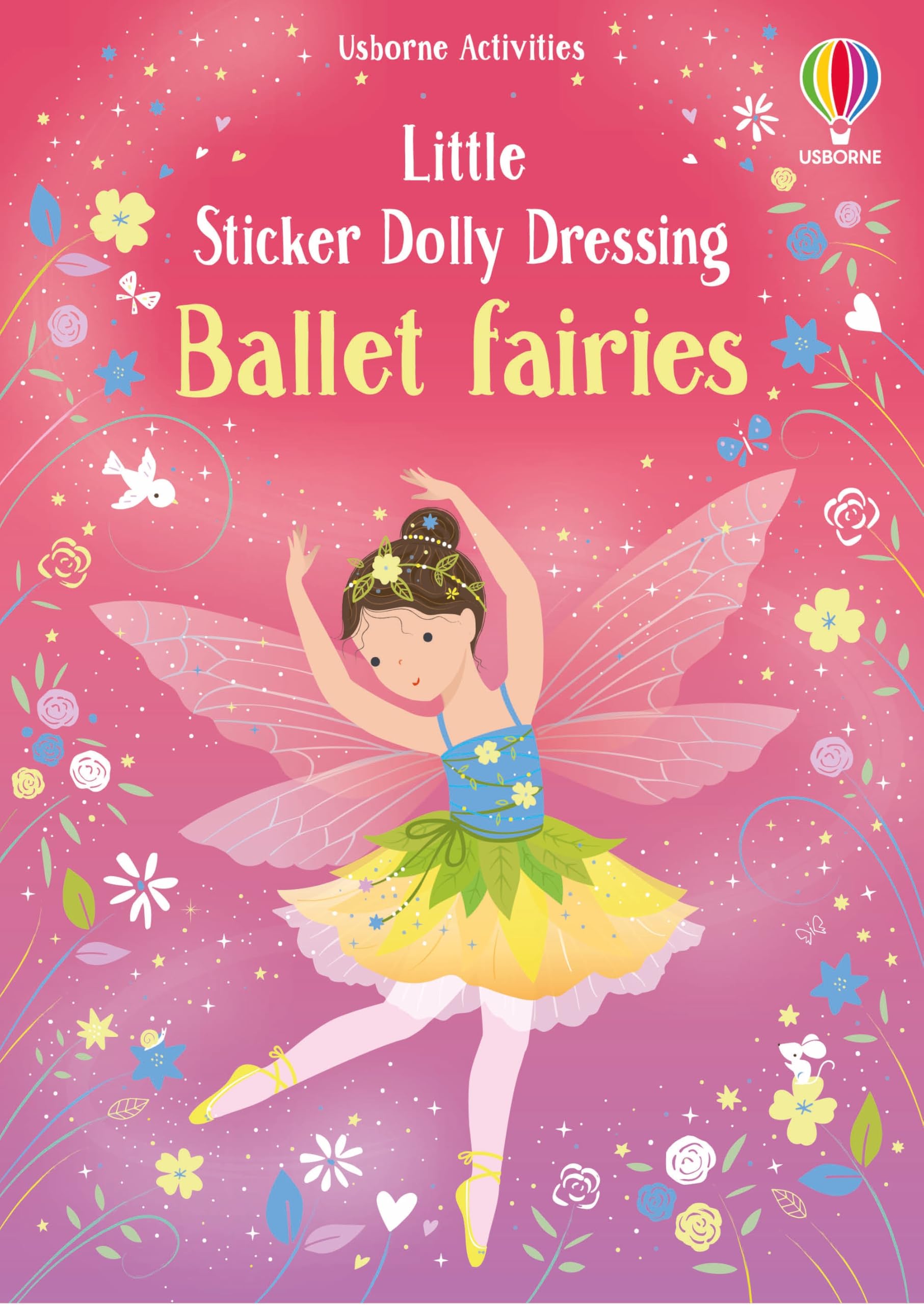 Usborne Little Sticker Dolly Dressing Ballet Fairies Book | Ages 4-6 | Paperback 1