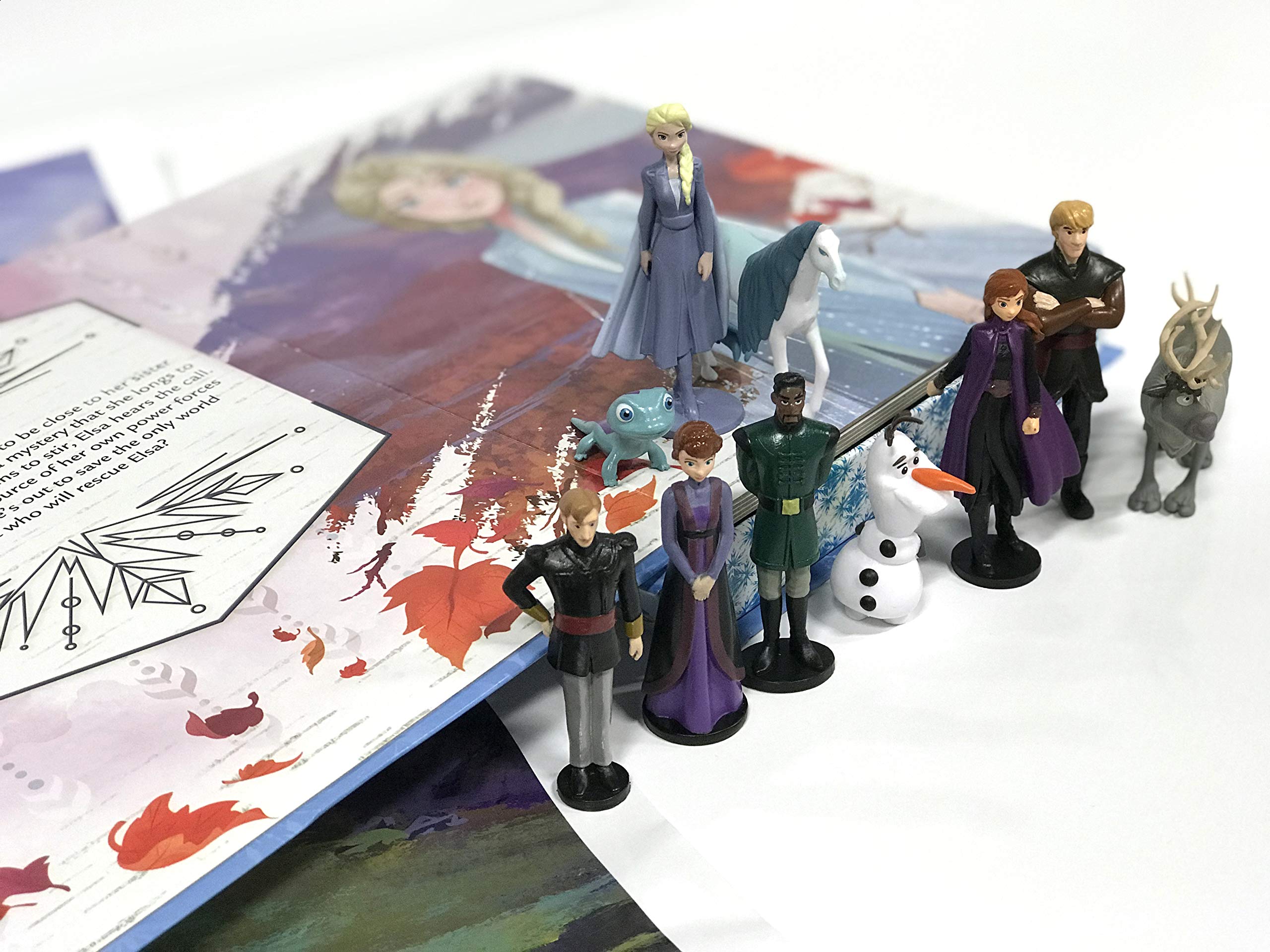 Phidal Disney Frozen 2 My Busy Book - Storybook, 10 Figurines, Playmat | Kids Edition 5