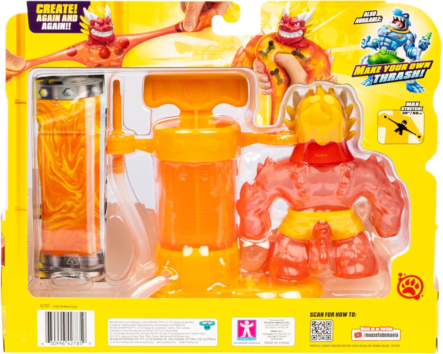 Heroes of Goo Jit Zu Hero Creator Blazagon - Mix, Fill & Create with 3 Unique Goo Fillings 5