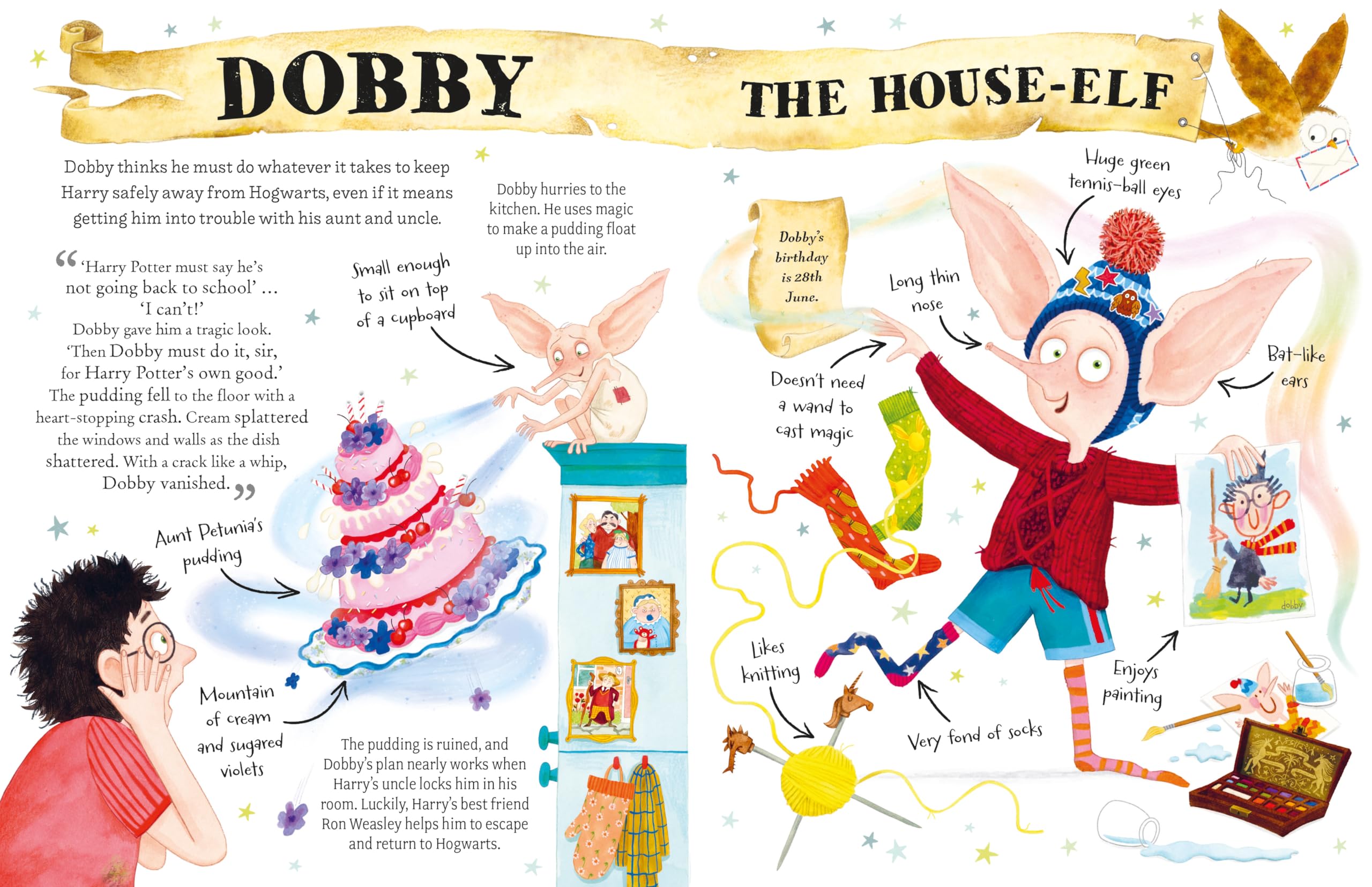 Bloomsbury Dobby (Pocket Potters – Little Guides to the HARRY POTTER Stories) Hardcover Guide 4