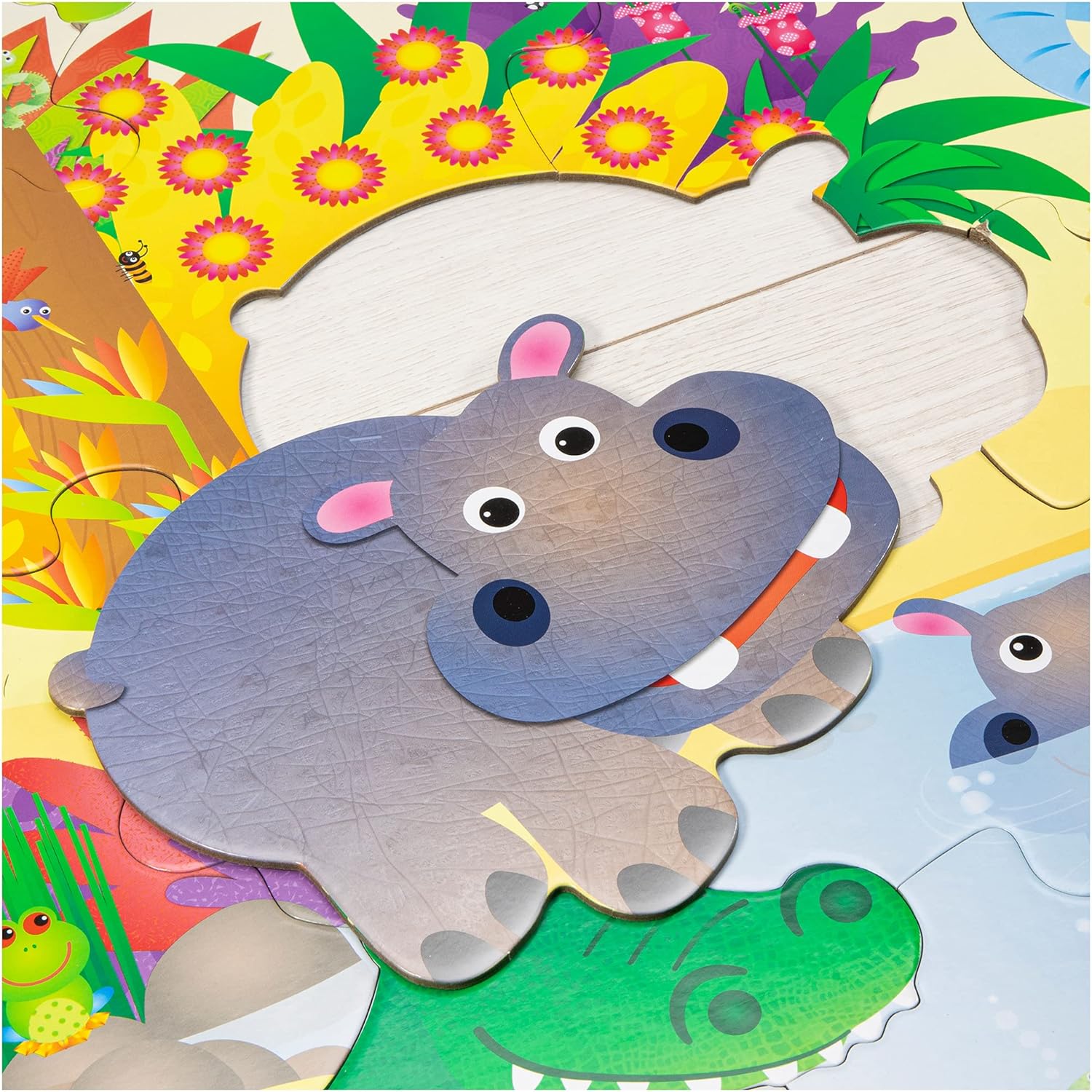 Galt Toys Giant Floor Puzzle - Jungle, 30-Piece Educational Puzzle for Kids Ages 3-6 2