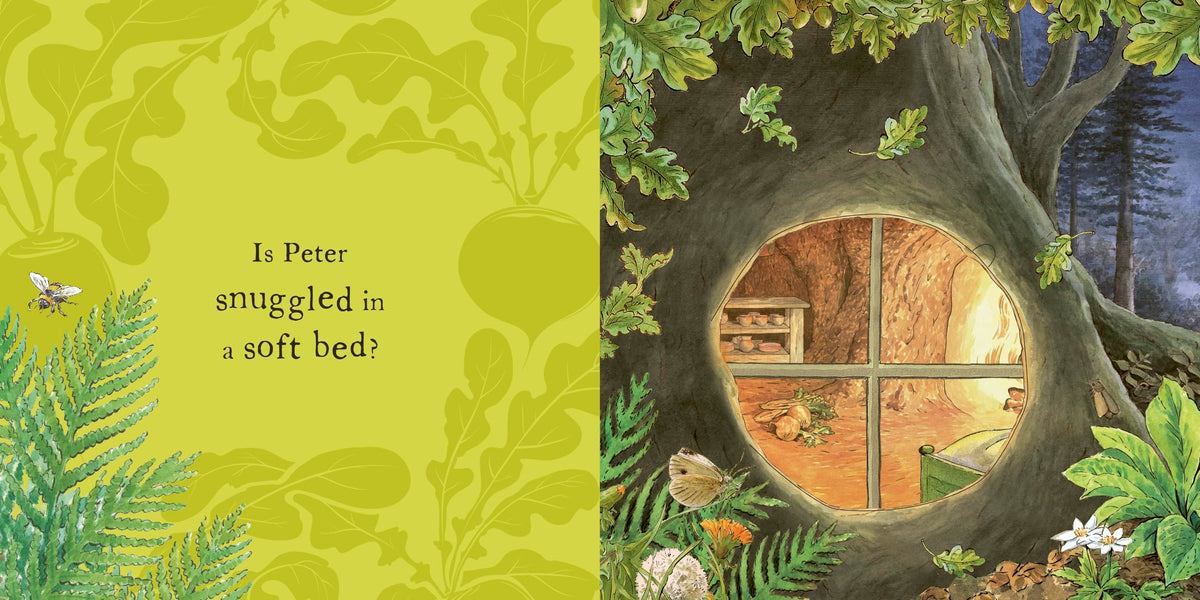 Peter Rabbit: Peter’s Bedtime - Lift-the-Flap Board Book, 10 Pages, Baby–5 Years