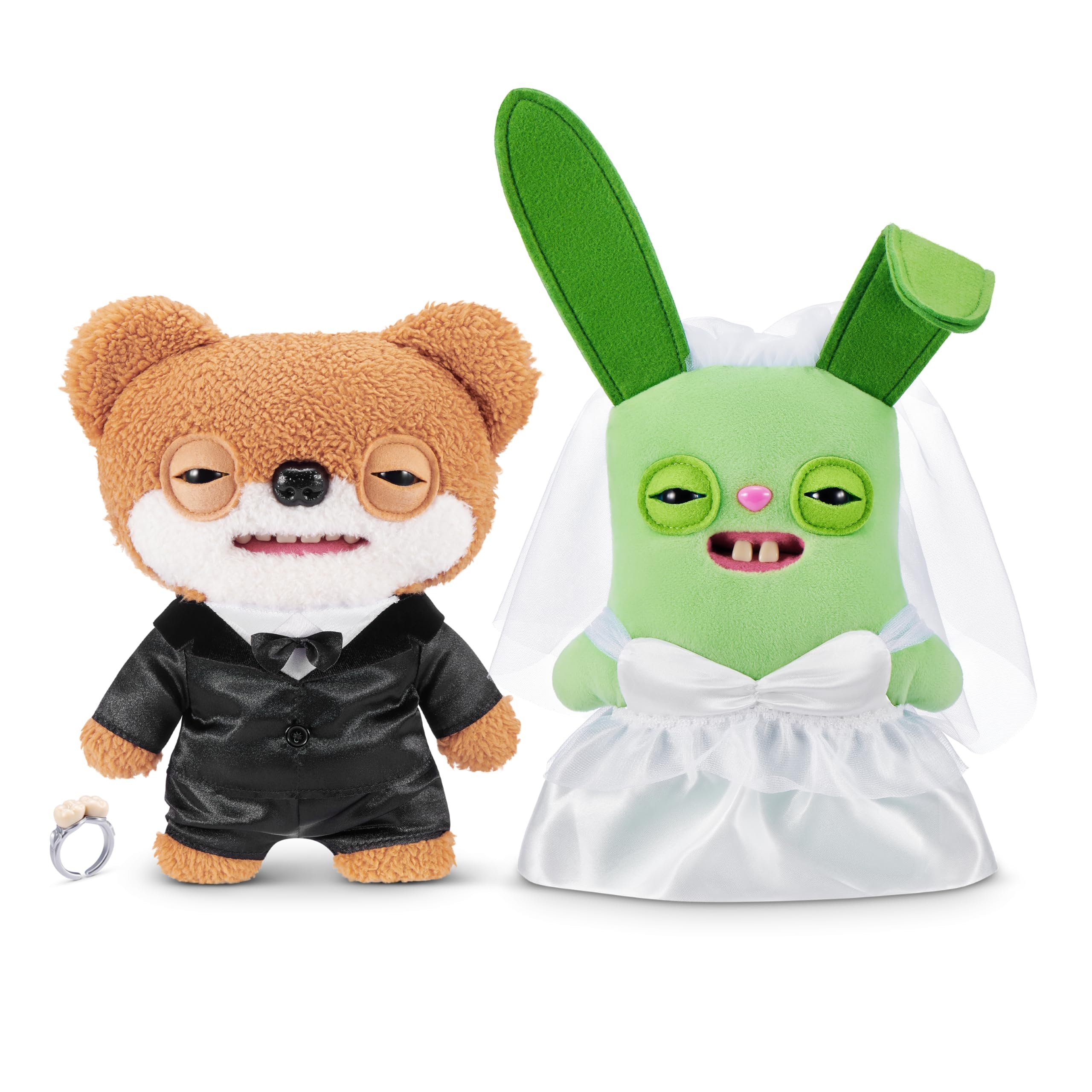 Fuggler Wedding Fuggs 2-Pack Plush Toys - 9-Inch | Polyester | Unisex Children 1