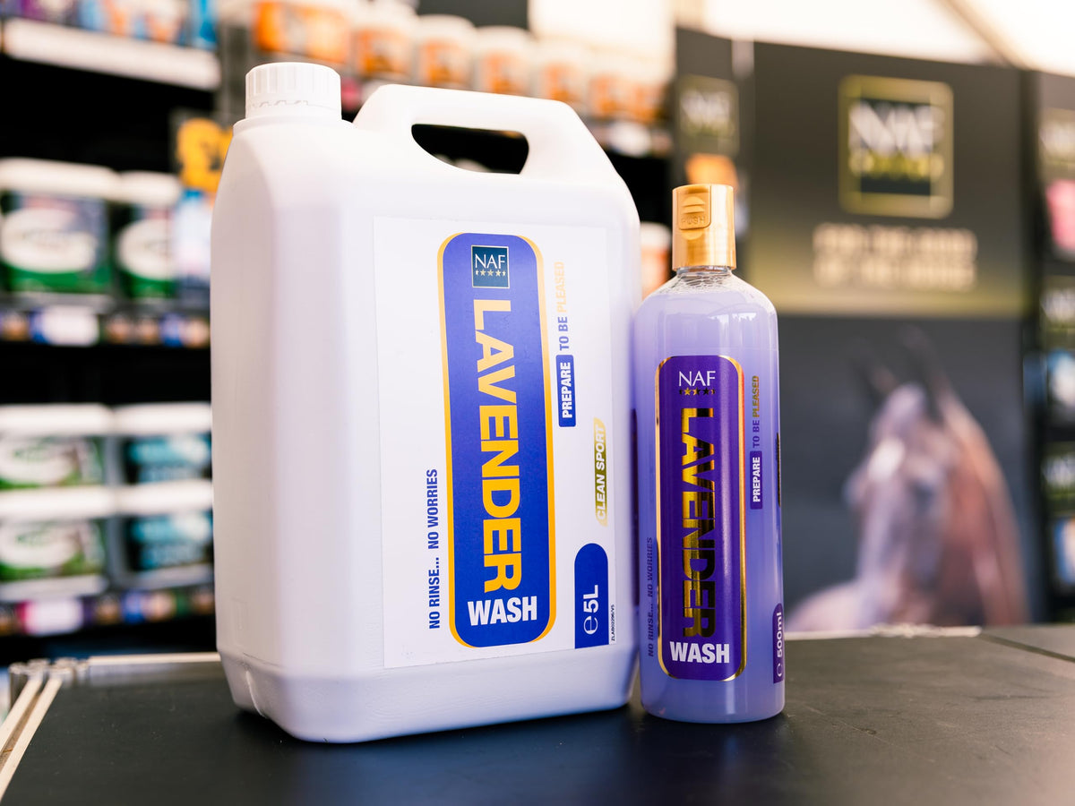 NAF Lavender Wash - No-Rinse Conditioner for Horses | 500ml