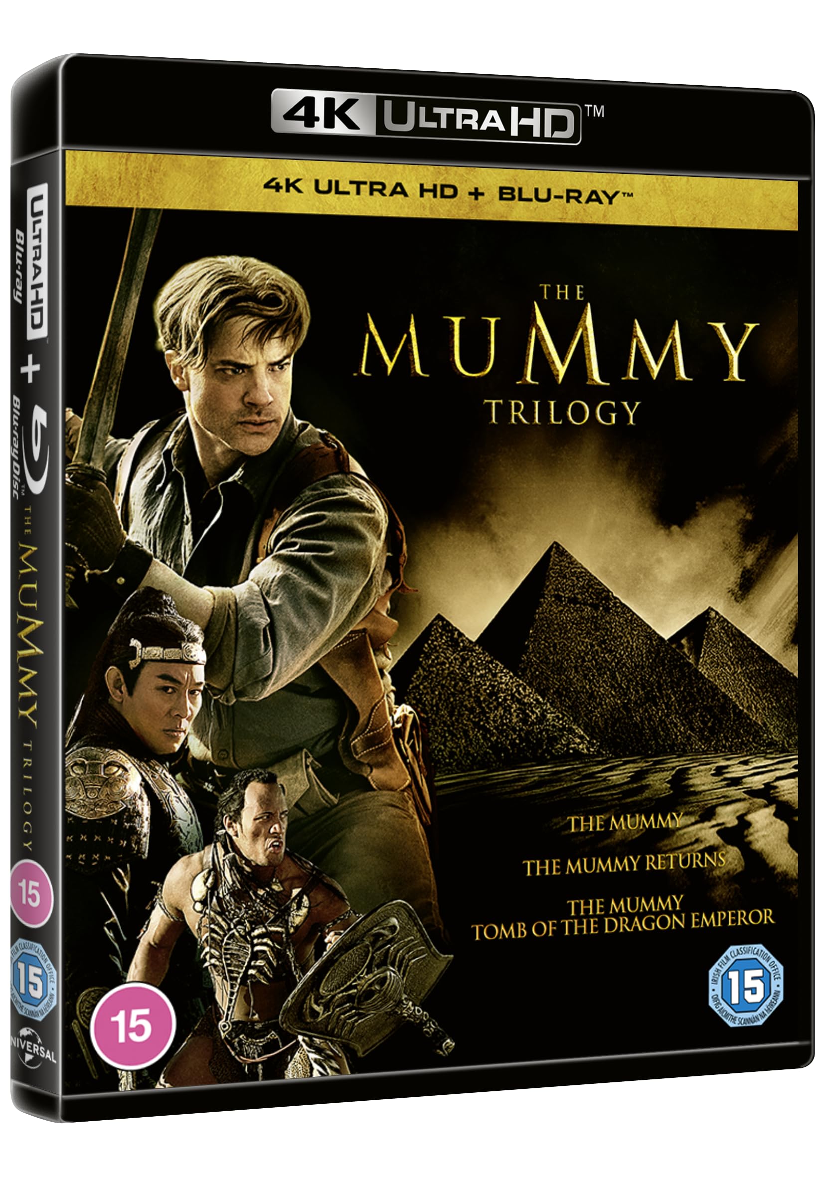 The Mummy Trilogy [4K Ultra HD + Blu-Ray] 2