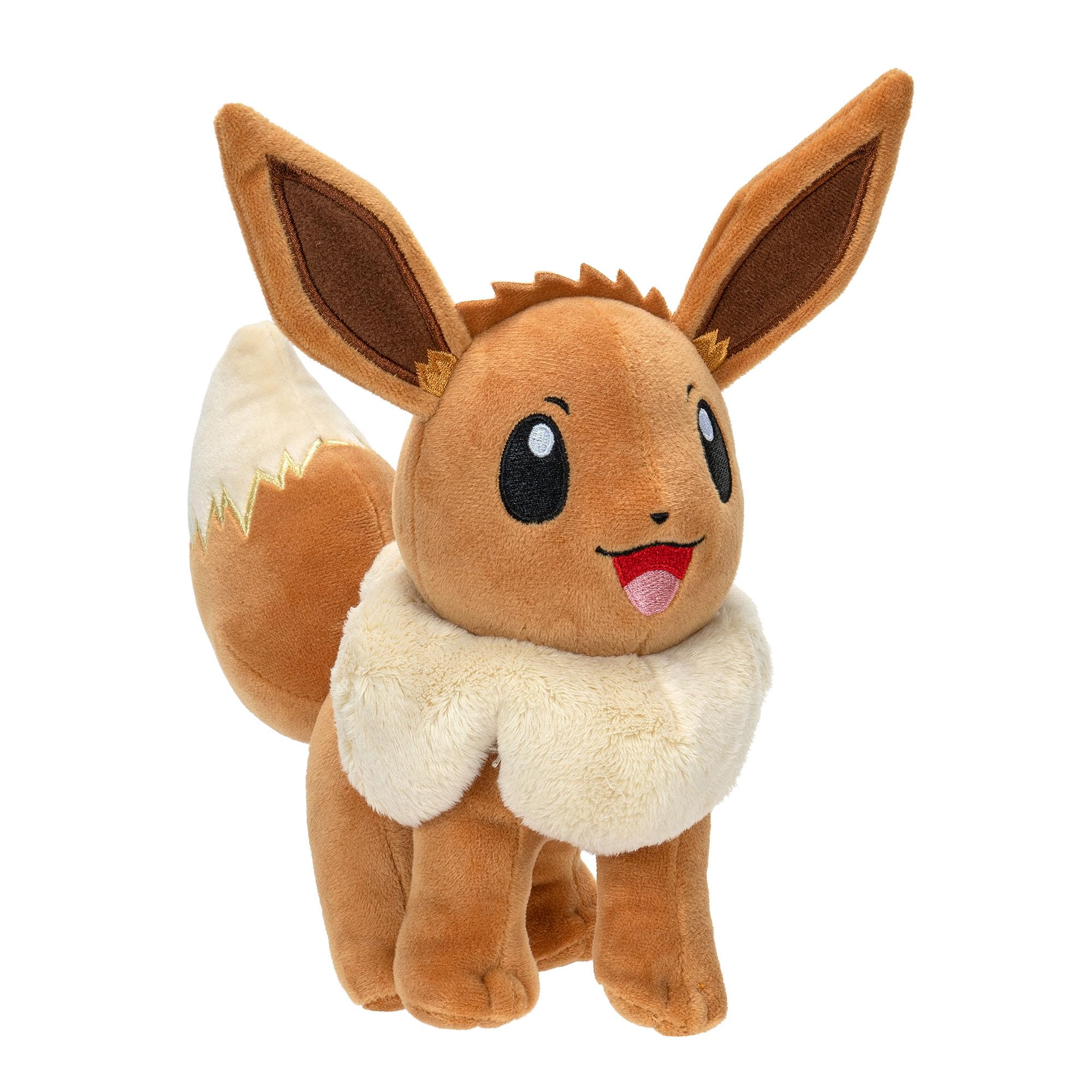 Pokémon Eevee Soft Plush - 8-Inch Cuddly Stuffed Toy | Polyester | Unisex Children