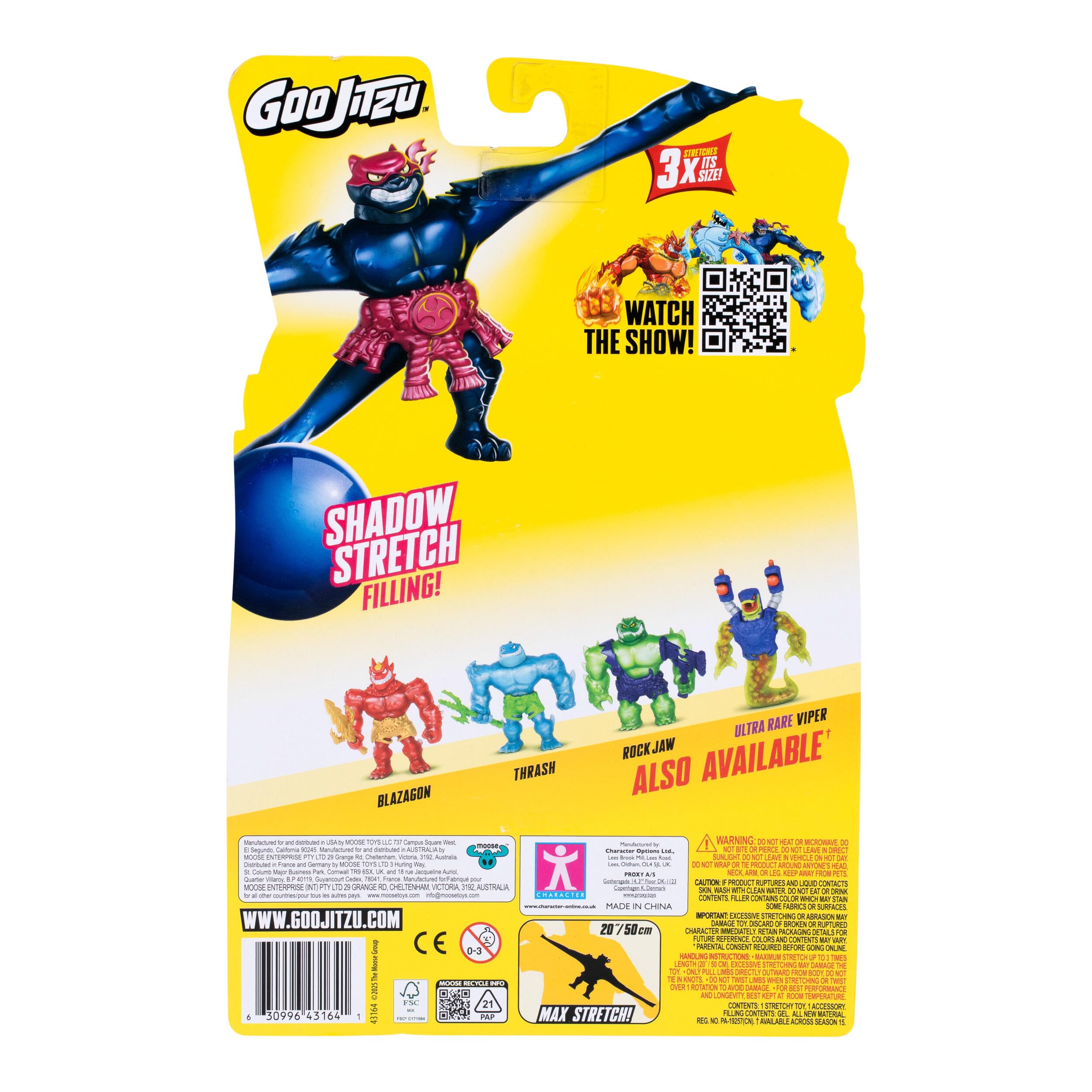 Heroes of Goo Jit Zu Pantaro Hero Pack - Stretchy Action Figure | 5.5-inch | Ages 4+ 2