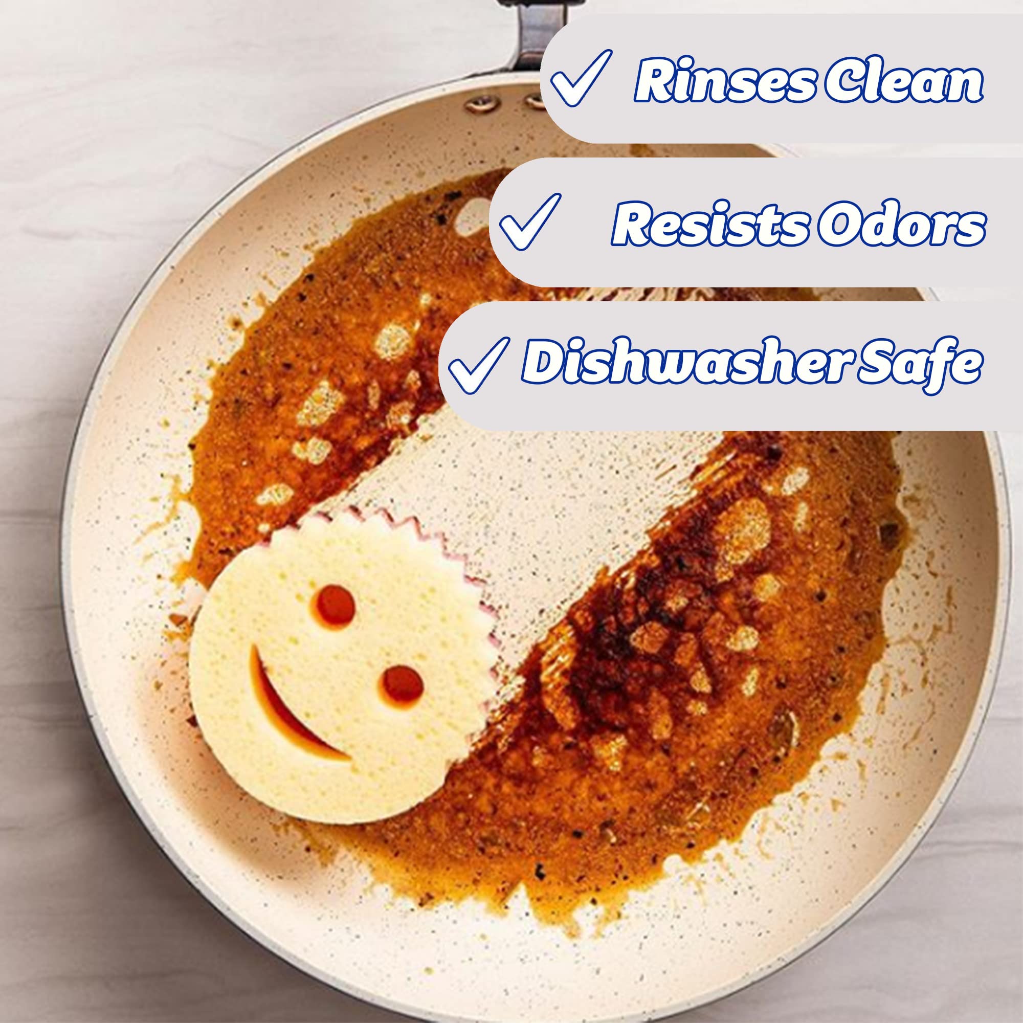 Scrub Daddy Scrub Mommy Dual Sided Non-Scratch Cleaning Sponges - Blue, 2 Pack 8