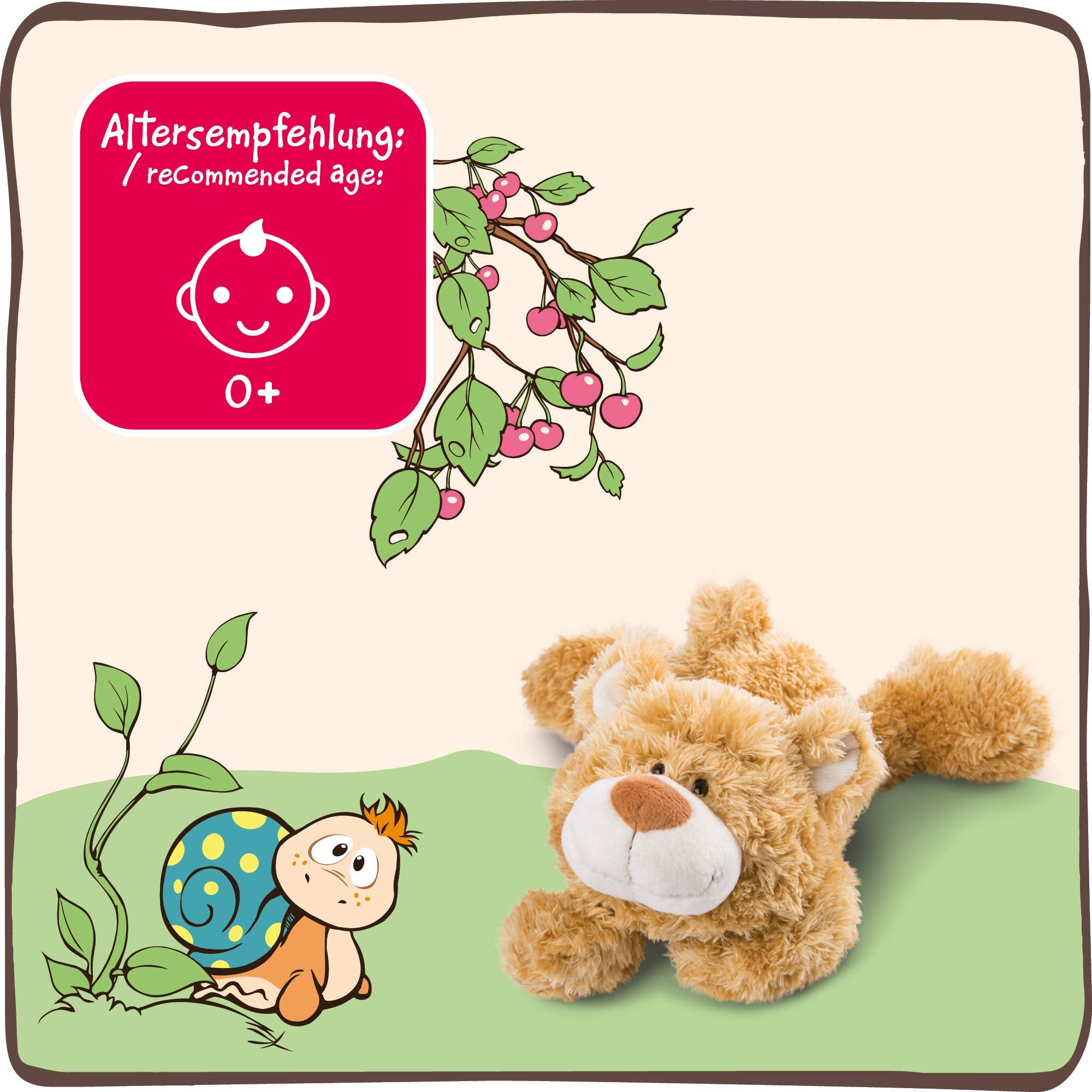 NICI Classic Bear 30cm - Soft Plush Stuffed Animal for Babies & Kids 2