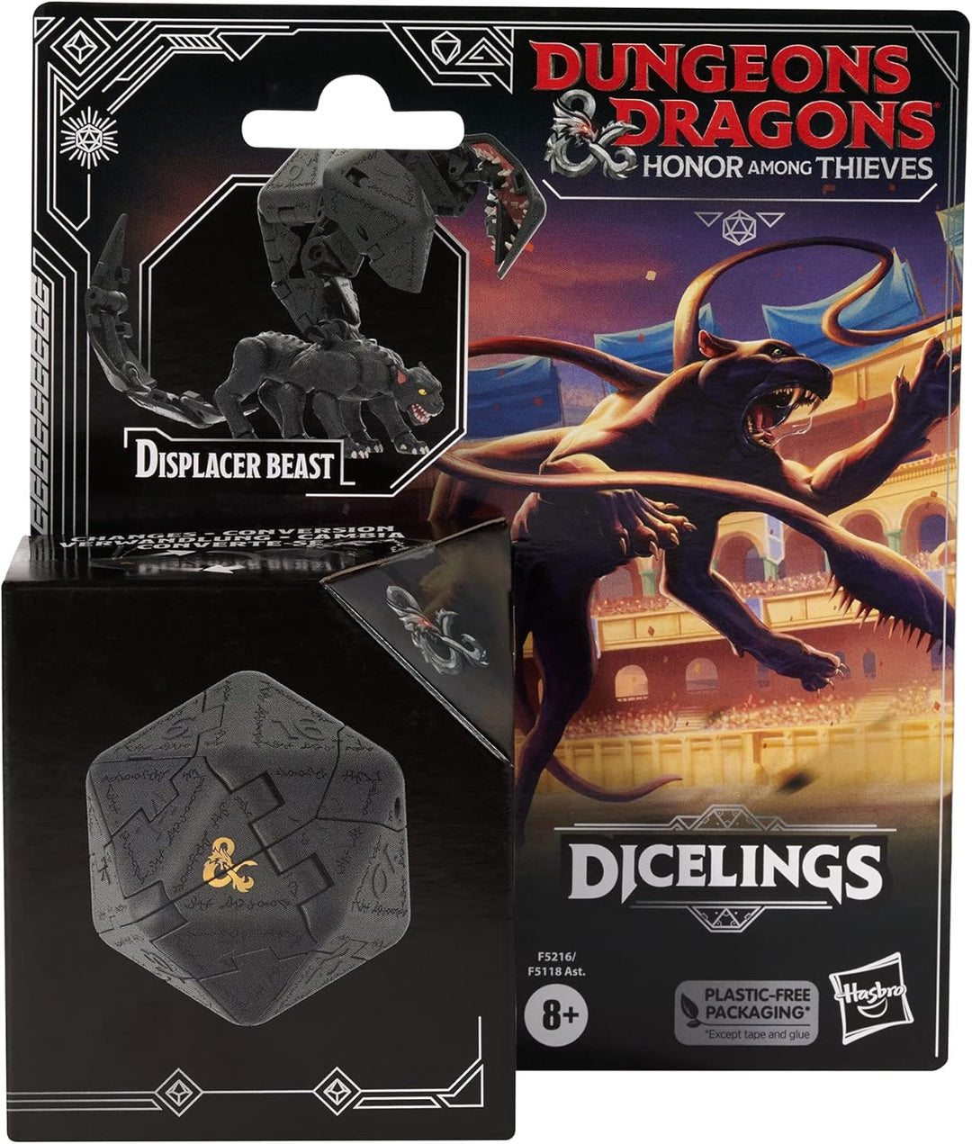 Dungeons & Dragons Honor Among Thieves D&D Dicelings Displacer Beast Dice Set