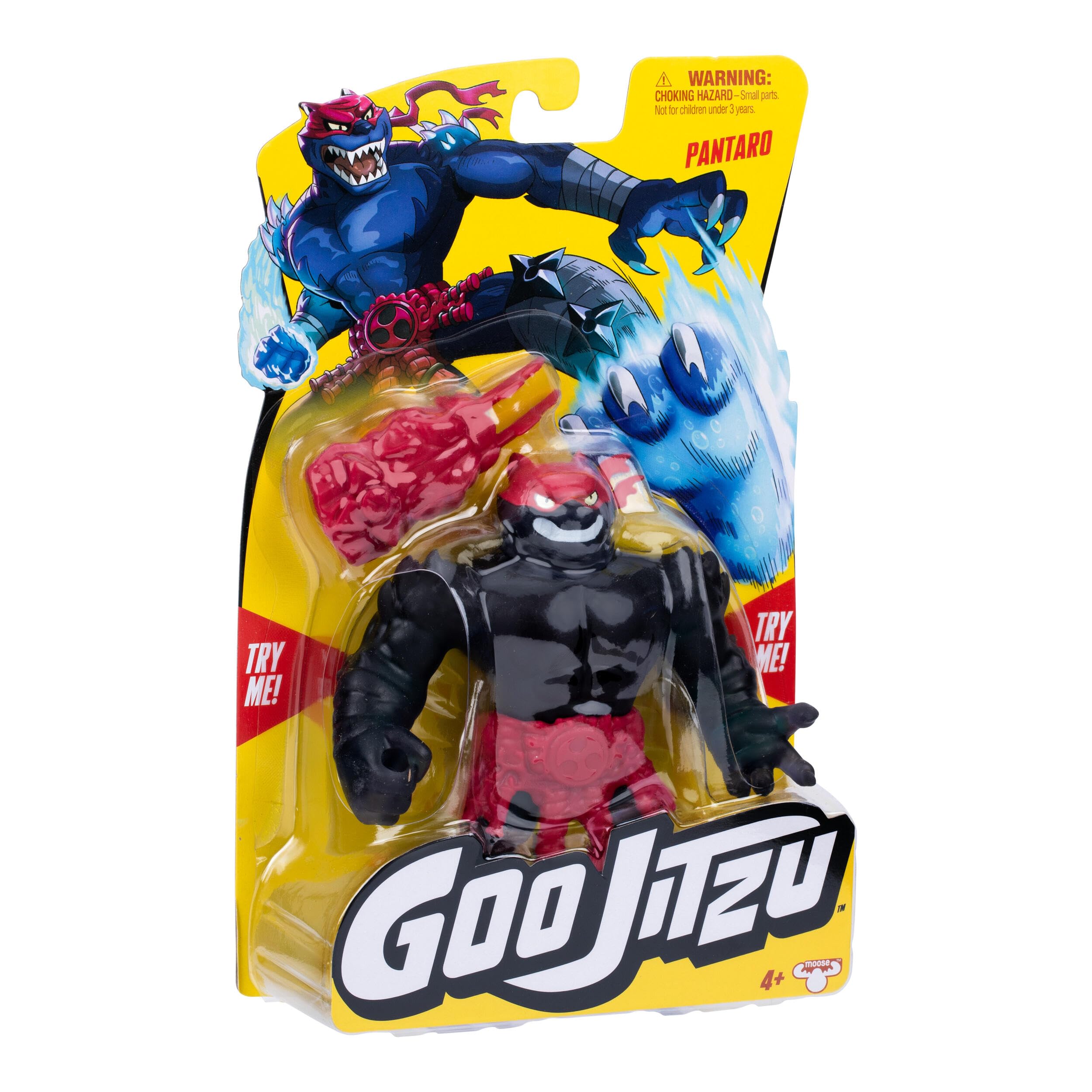 Heroes of Goo Jit Zu Pantaro Hero Pack - Stretchy Action Figure | 5.5-inch | Ages 4+ 4