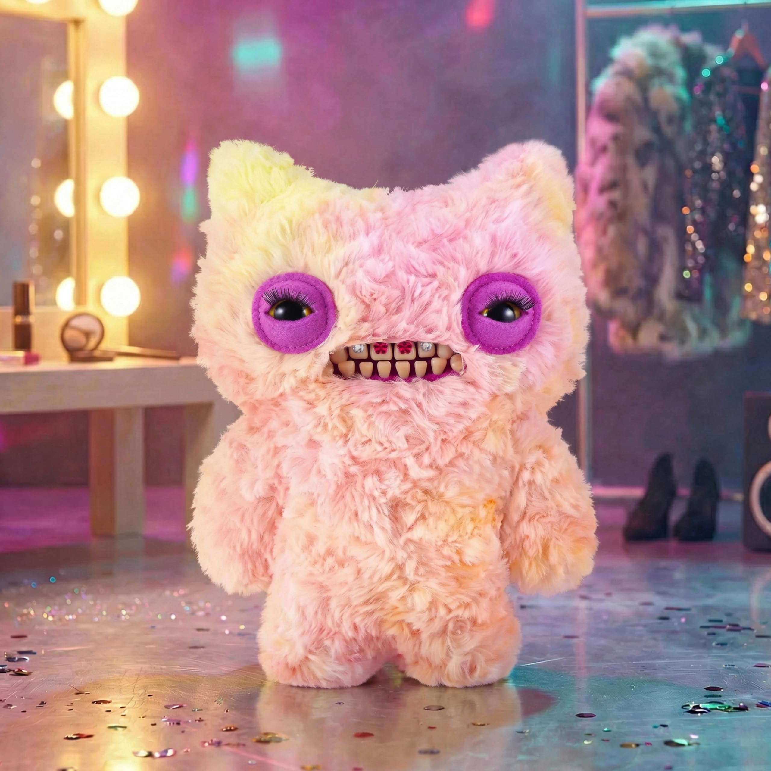 Fuggler Munch Munch Soft Doll - 9 Inch Collectible Plush with Human-Like Teeth | Polyester | Unisex Children 2