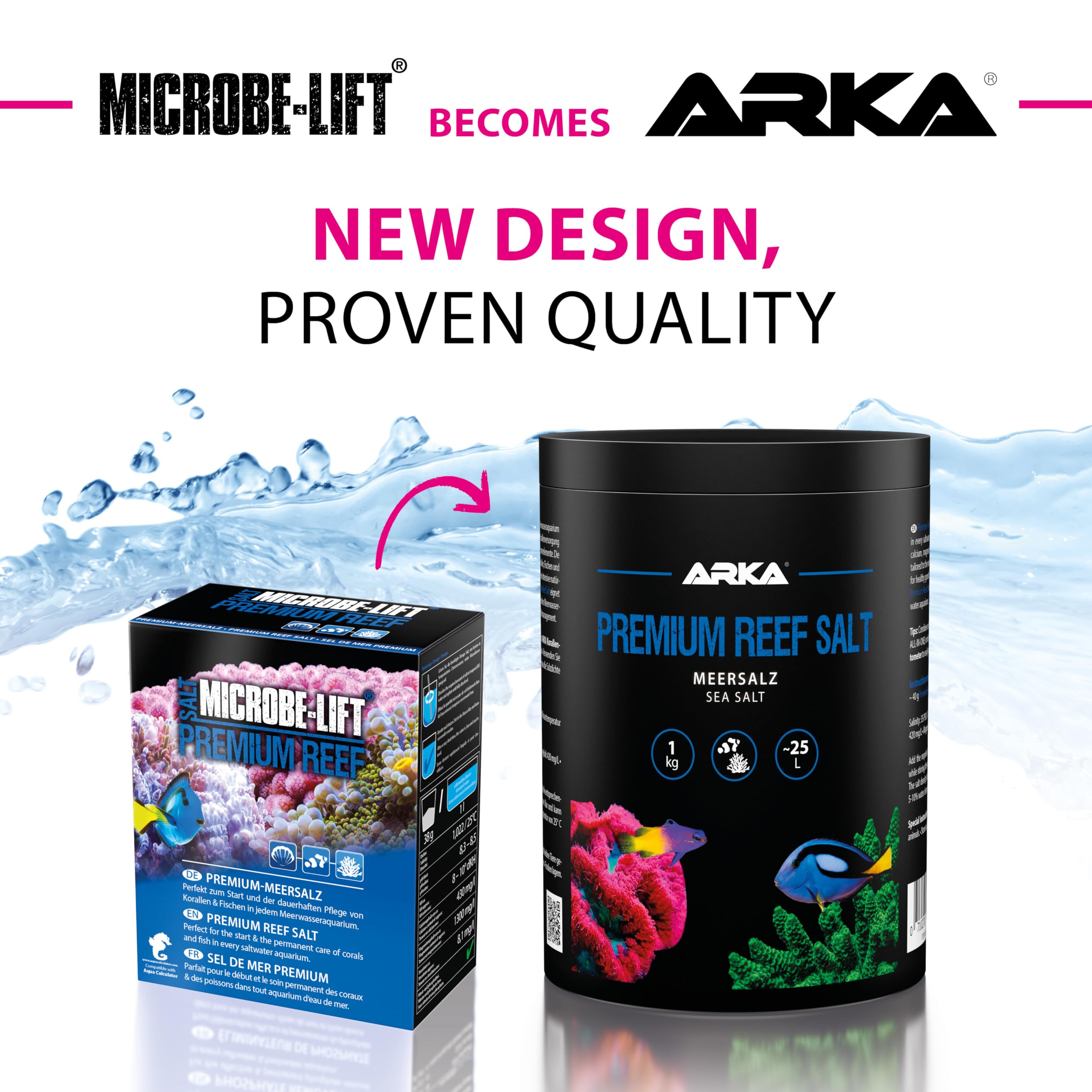 ARKA Premium Reef Salt - Fast Dissolving Marine Salt for Coral Care | 1 kg 8