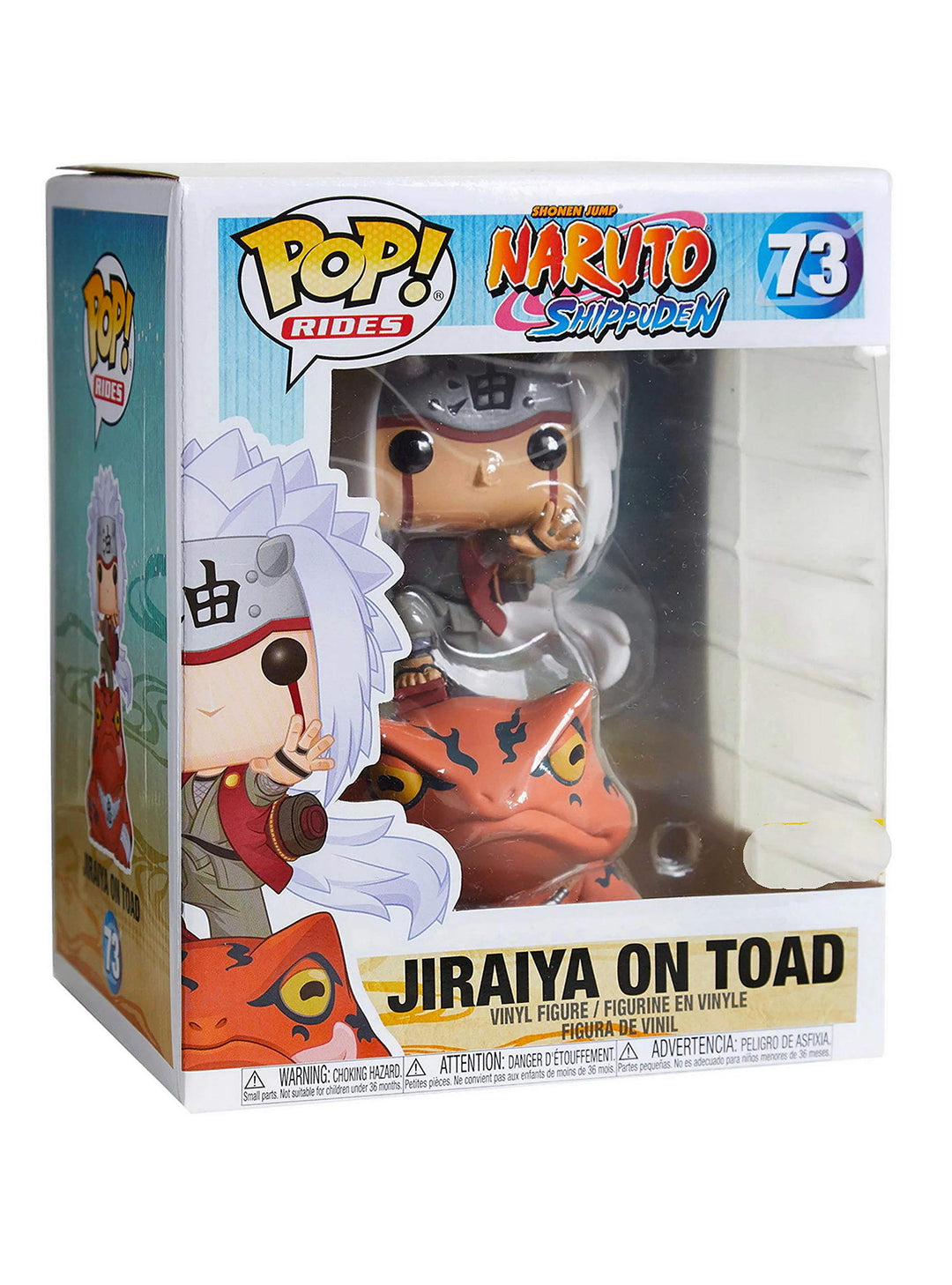 Funko POP! Rides Naruto Shippuden - Jiraiya on Toad Vinyl Figure (H.T. Exclusive #73)