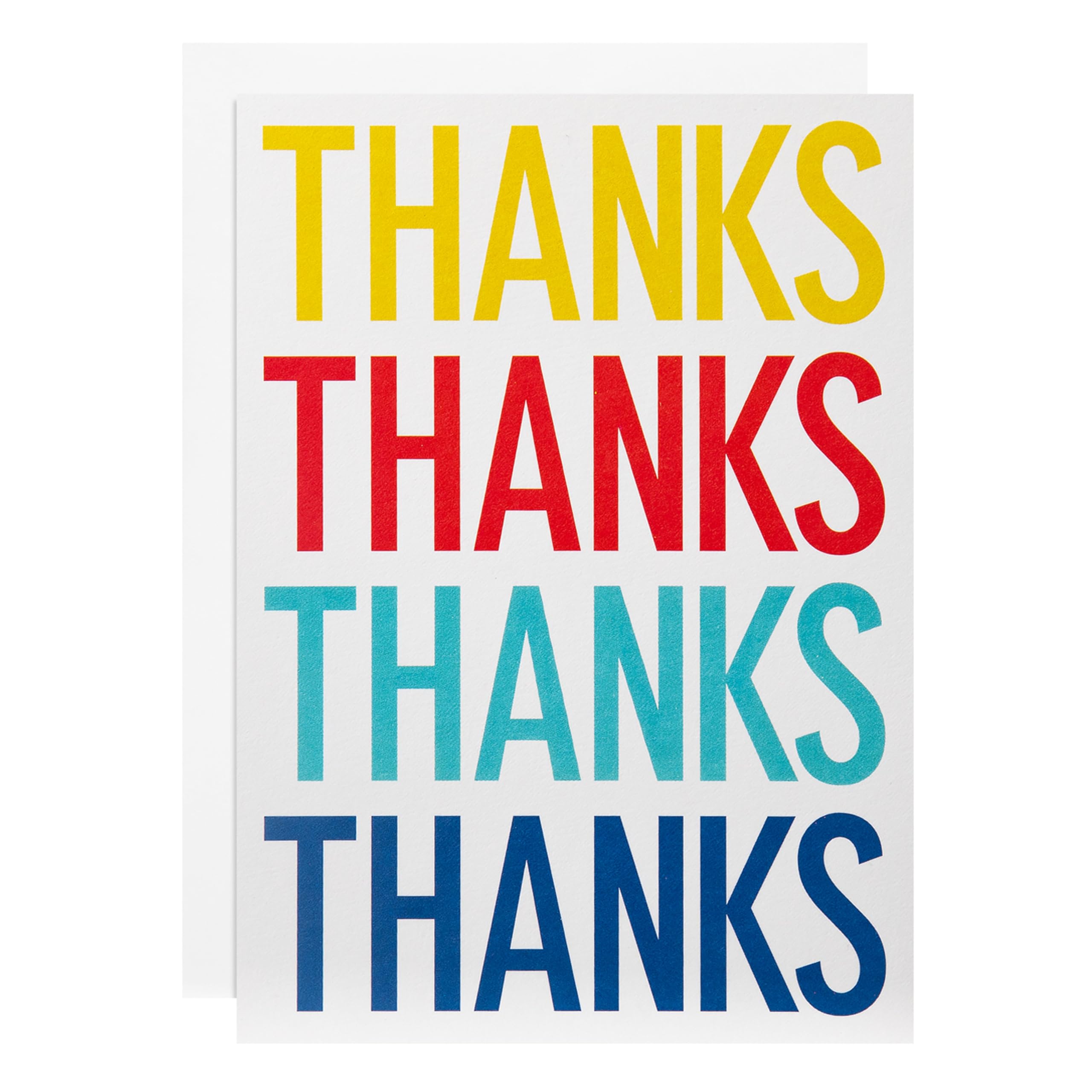 Hallmark Thank You Cards Multipack - 48 Cards, 4 Designs, Blank Inside | FSC Certified 4
