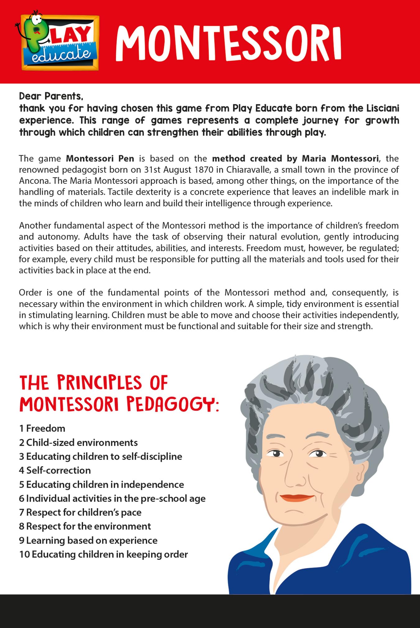 Lisciani Montessori Writing School Pen - Educational Writing Tool for Kids Ages 3-6 2