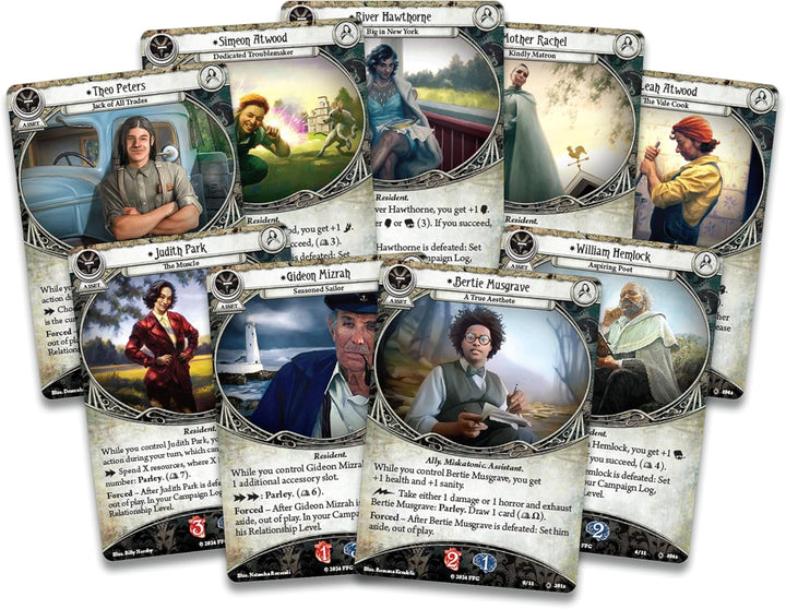 Fantasy Flight Arkham Horror The Card Game The Feast of Hemlock Vale Campaign Expansion (Lovec)