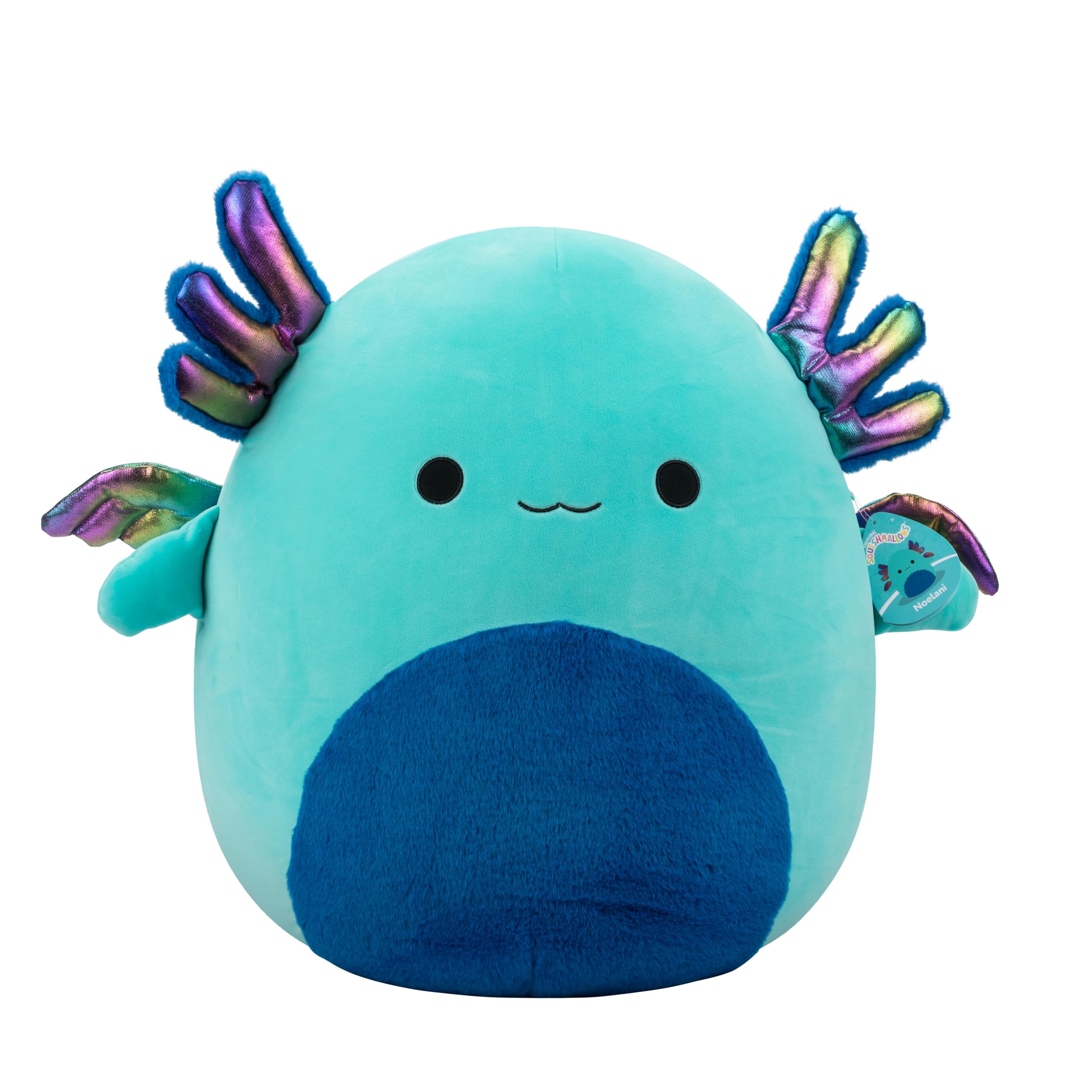 Squishmallows Noelani the Teal Axolotl Stuffed Animal - 20 Inch, Turquoise, Polyester 1