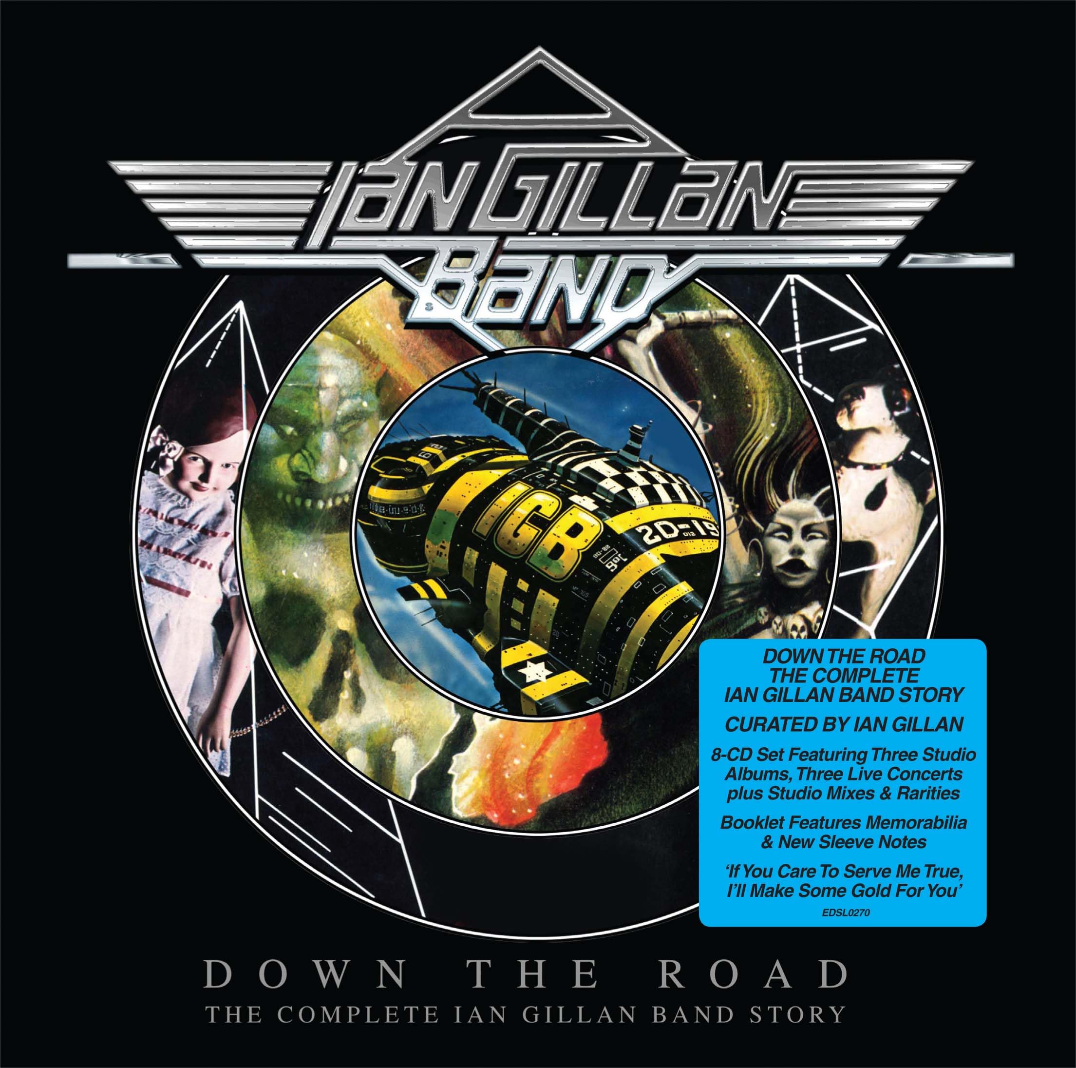 Ian Gillan Band - Down The Road, The Complete Ian Gillan Band Story [8CD Box set]