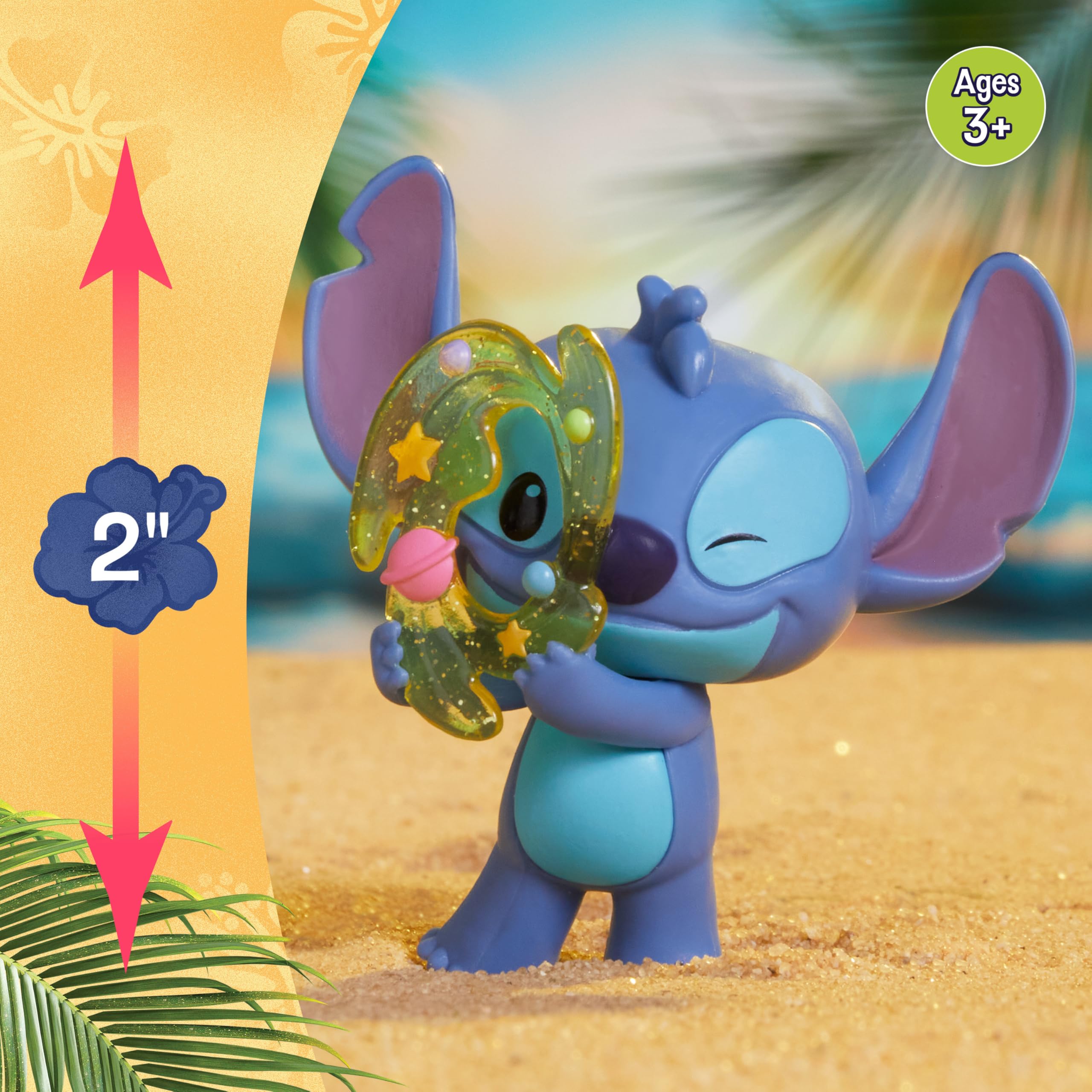 Disney Stitch Outta This World Collectible Mini Figure Capsule - Blind Surprise with 13 Kawaii Figures, Ages 3+ 2