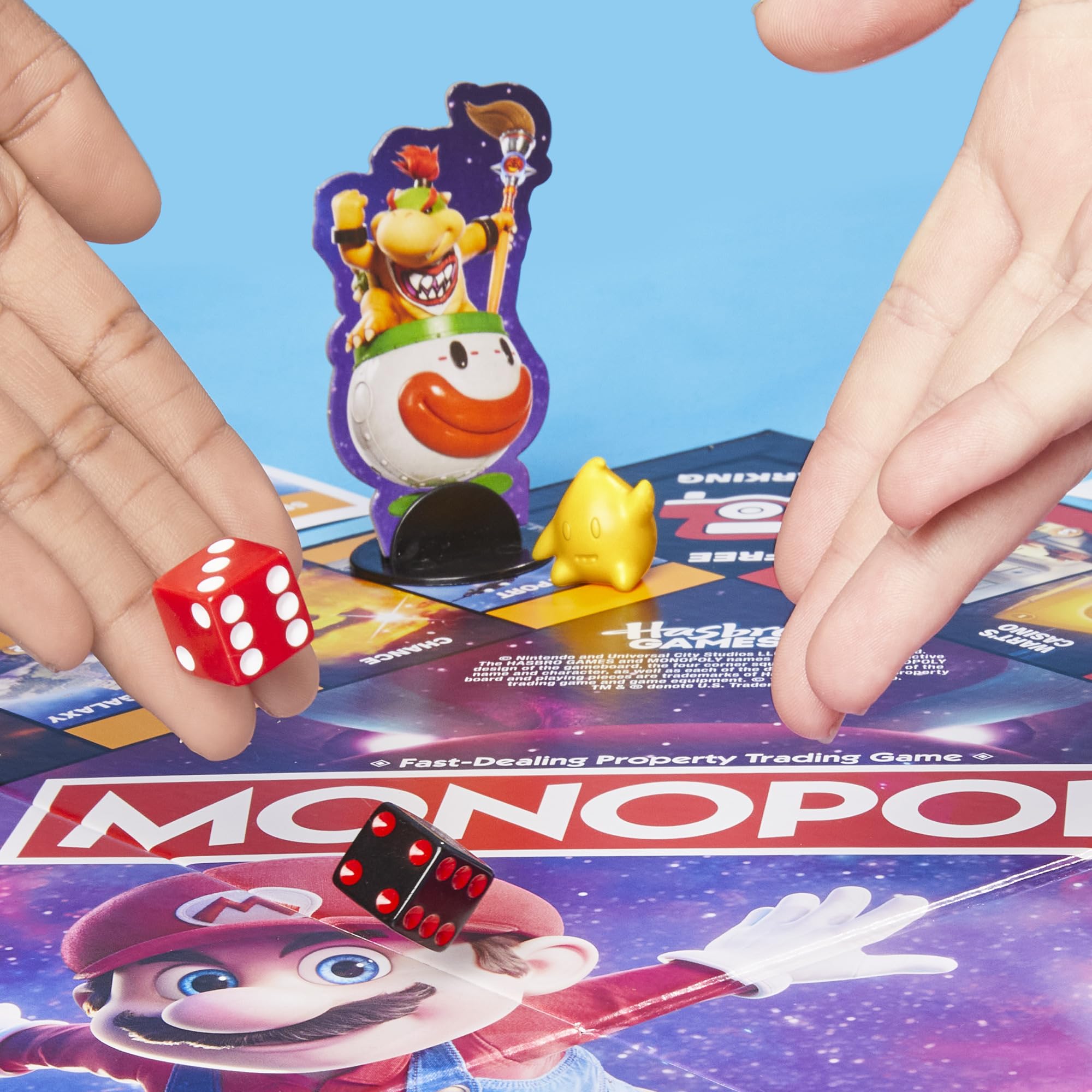 Monopoly: The Super Mario Galaxy Movie Edition Board Game - Family Fun for Ages 8+ | 2-6 Players 8