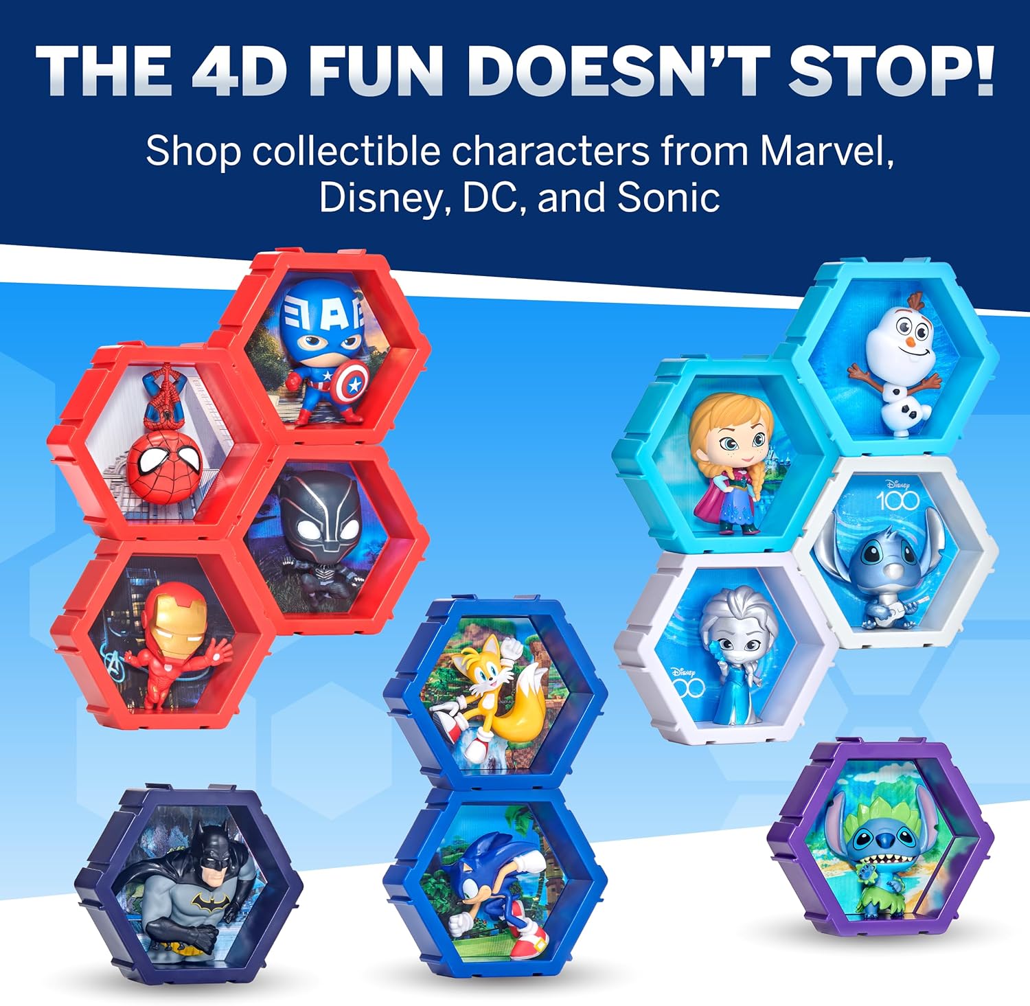 WOW! PODS 4D Marvel Spider-Man - Connectable Collectible Bobblehead Figure 3