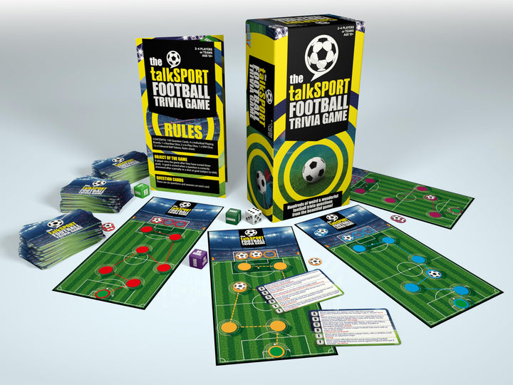 Big Sky Games The talkSport Ultimate Football Trivia Game Board Game (BSG83009)