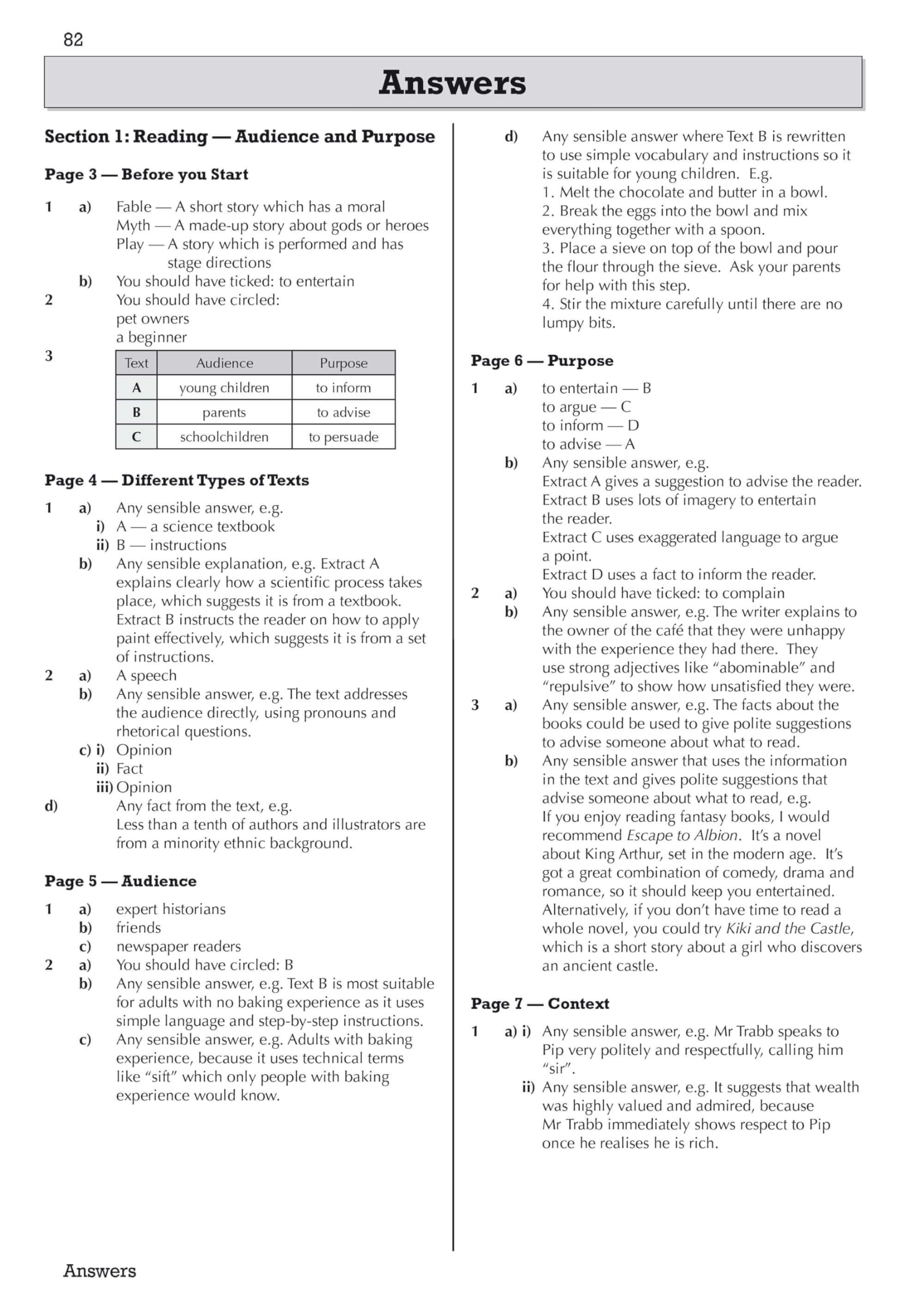 CGP New KS3 English Year 8 Targeted Workbook - Practice Questions & Answers | Paperback 8