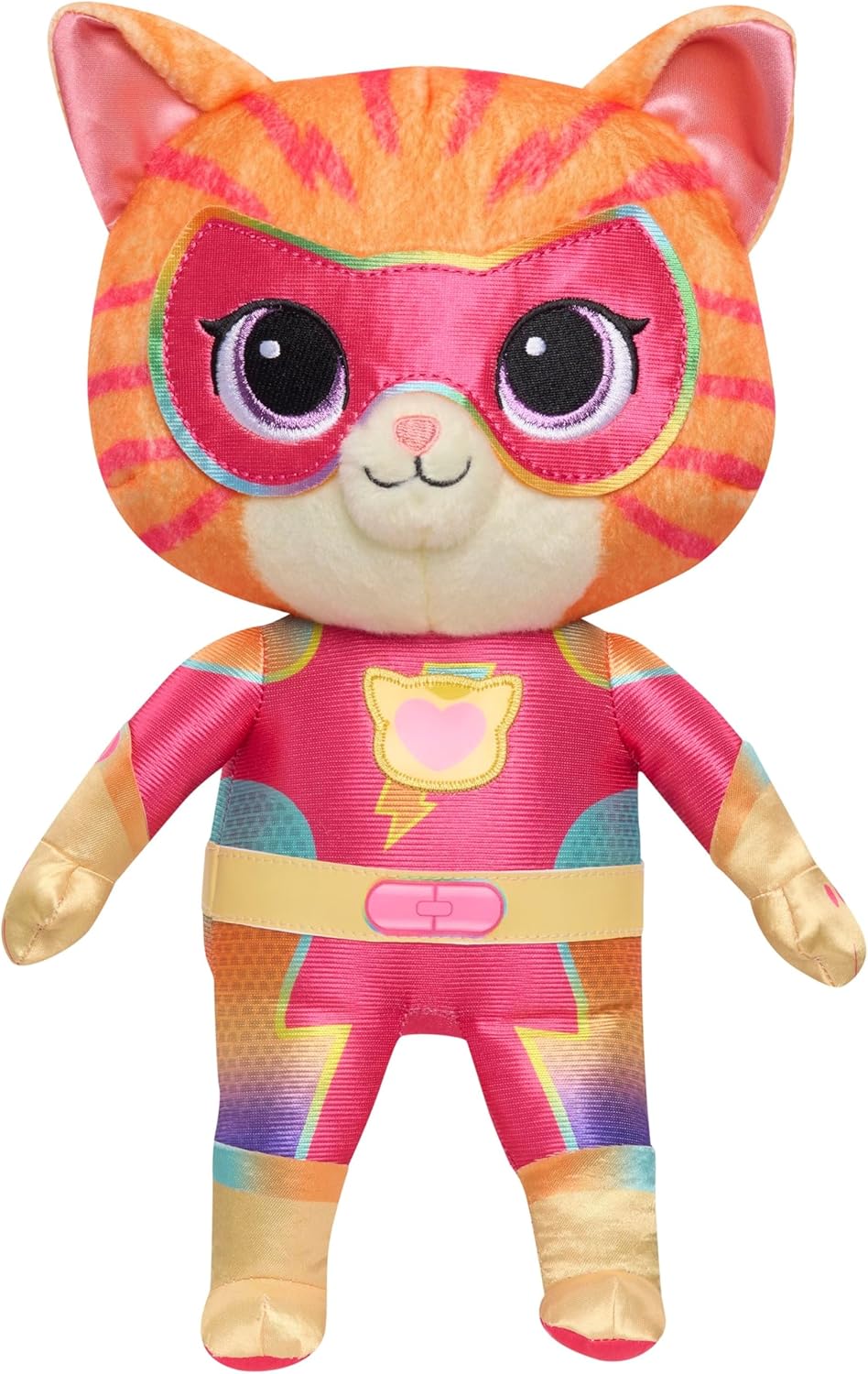 Disney Junior SuperKitties Su-Purr Charged Ginny Plush - Interactive Light-Up Toy with Sounds, 3+ Years 1