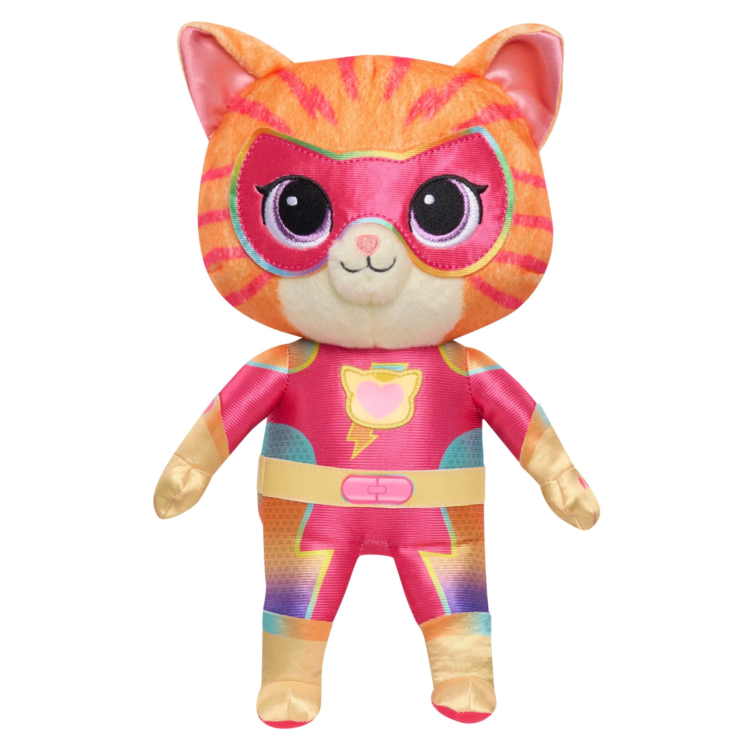 Disney Junior SuperKitties Su-Purr Charged Ginny Plush - Interactive Light-Up Toy with Sounds, 3+ Years 7