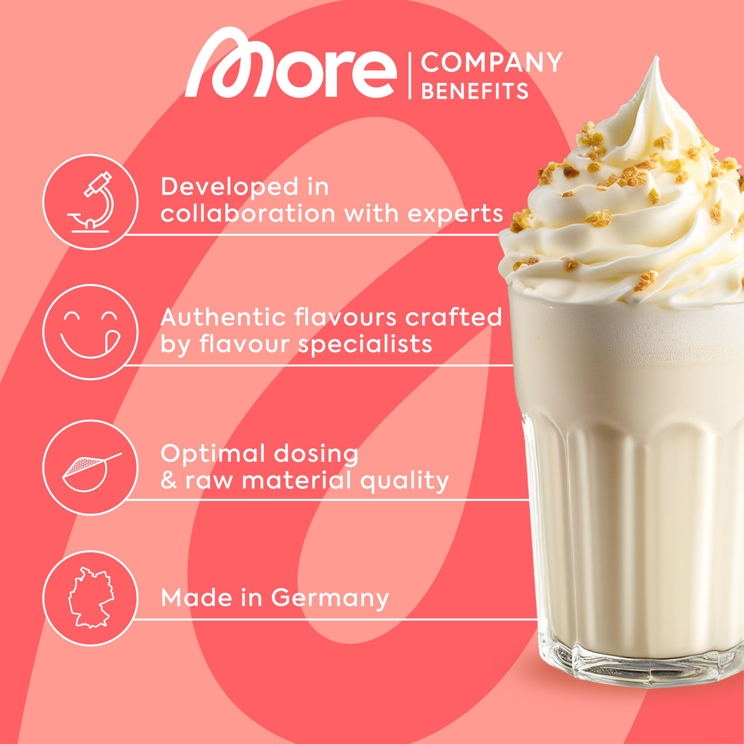 MORE NUTRITION Chunky Flavour Vanilla Chocolate Chip Cookies Powder | 150g 5