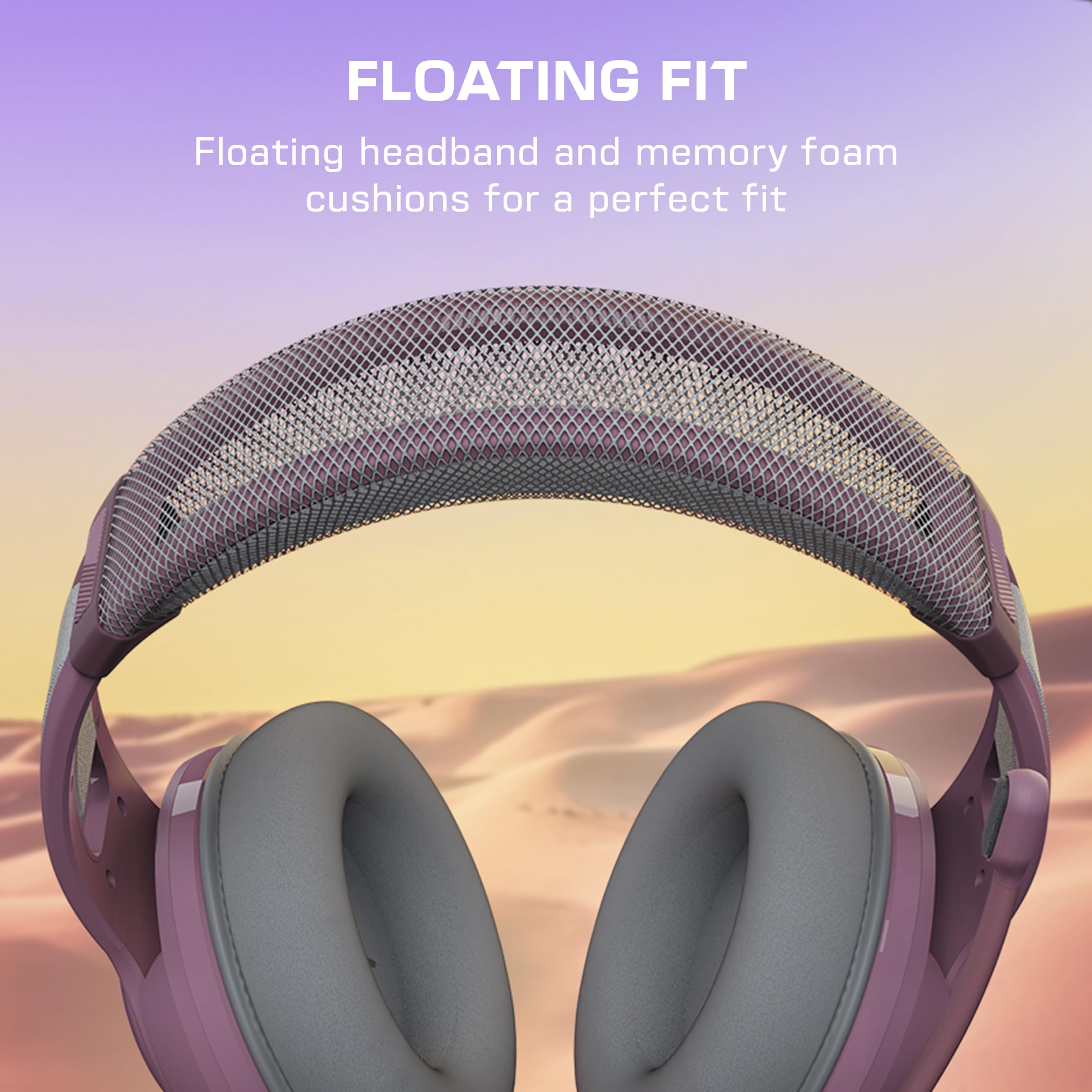 Turtle Beach Atlas 200 Gaming Headset - Multiplatform Lilac Mist 5
