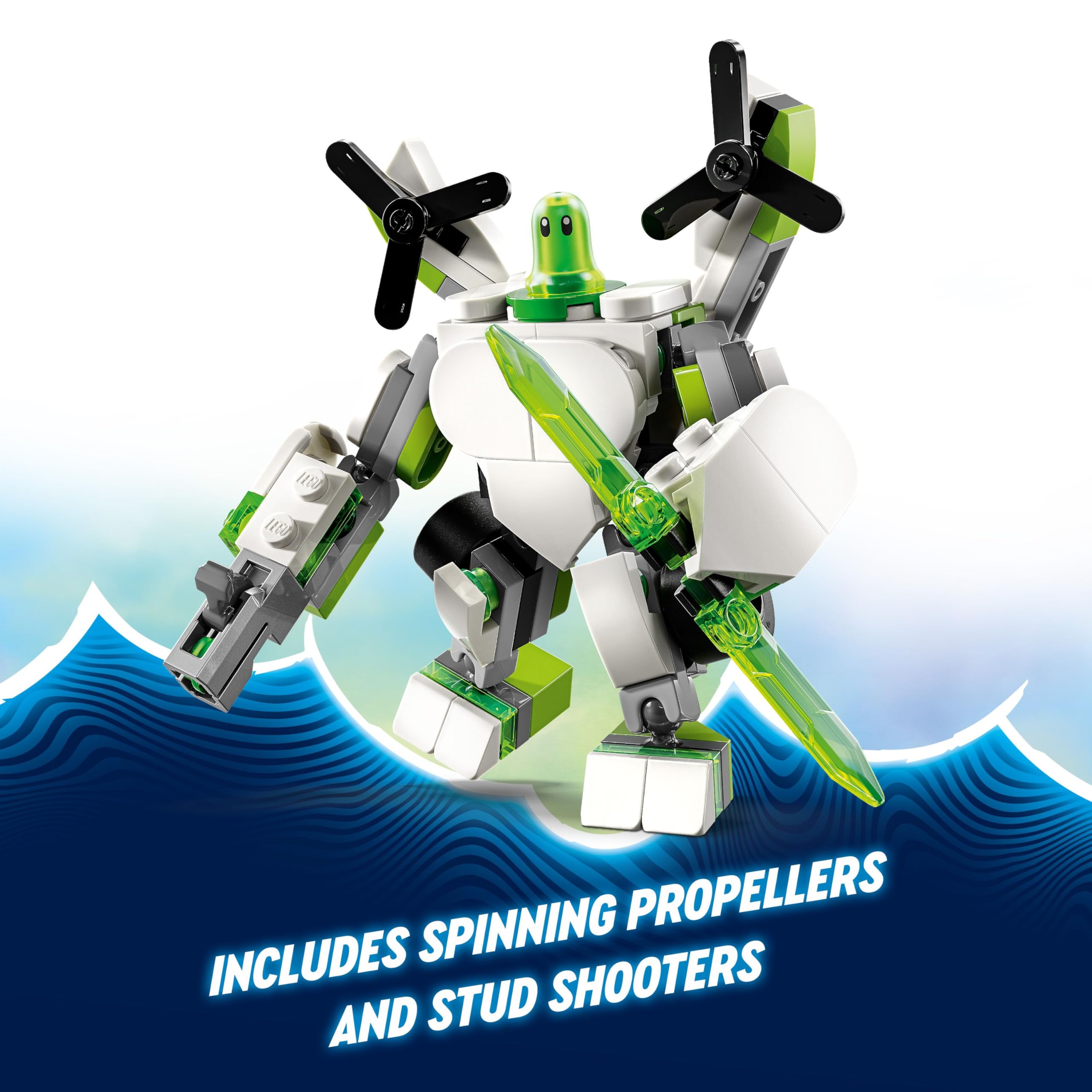 LEGO DREAMZzz Z-Blob’s Robot and Vehicle Adventures Set 71487 | 20 Build Options | Ages 7+ 4