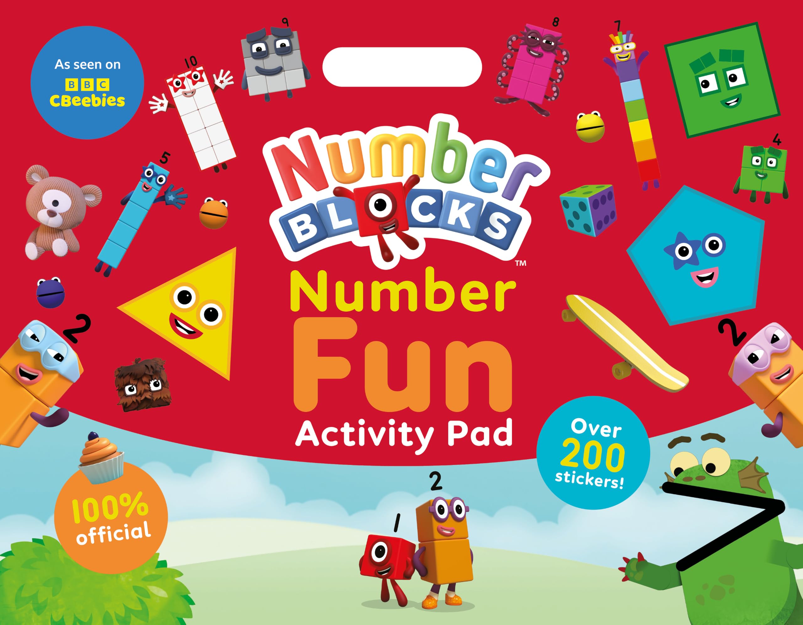 Numberblocks Number Fun Mini Activity Pad - Ages 3-5 | 32 Pages | English