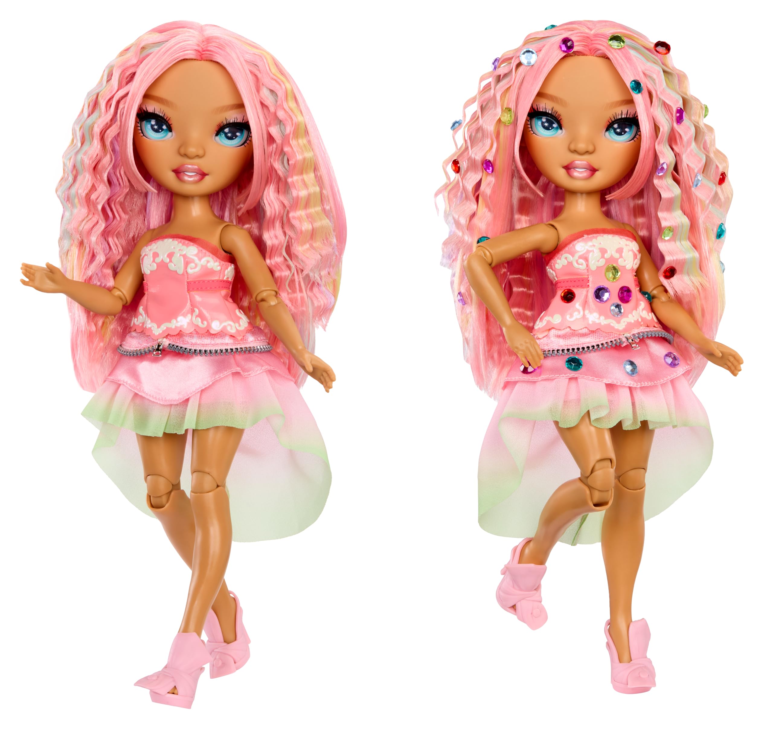 Rainbow High Adeline Rose Be Dazzling Doll - 28cm Fully Articulated Fashion Doll with Bedazzling Tool 3